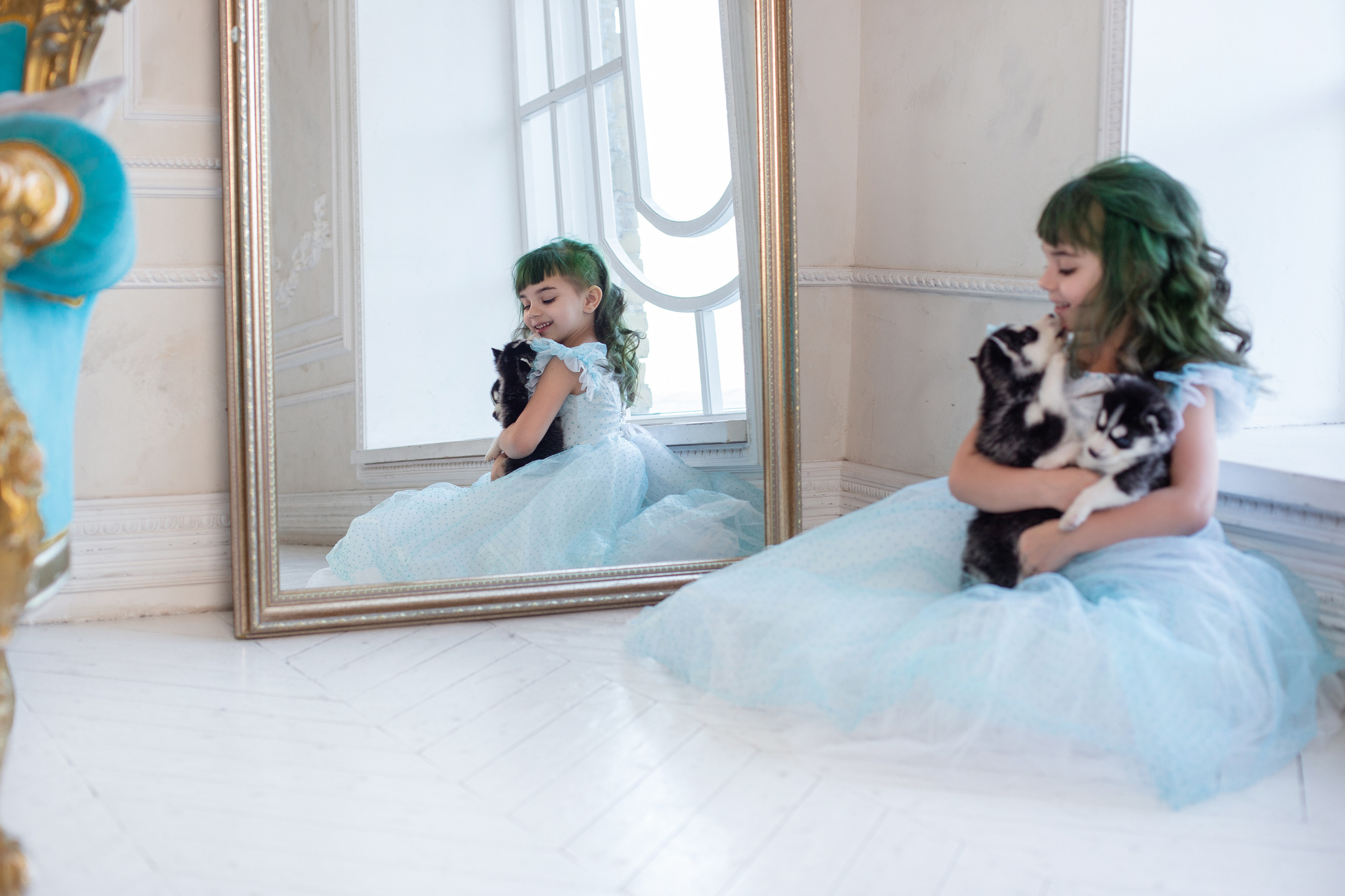 Фотопроект "Хаски" с Татьяной