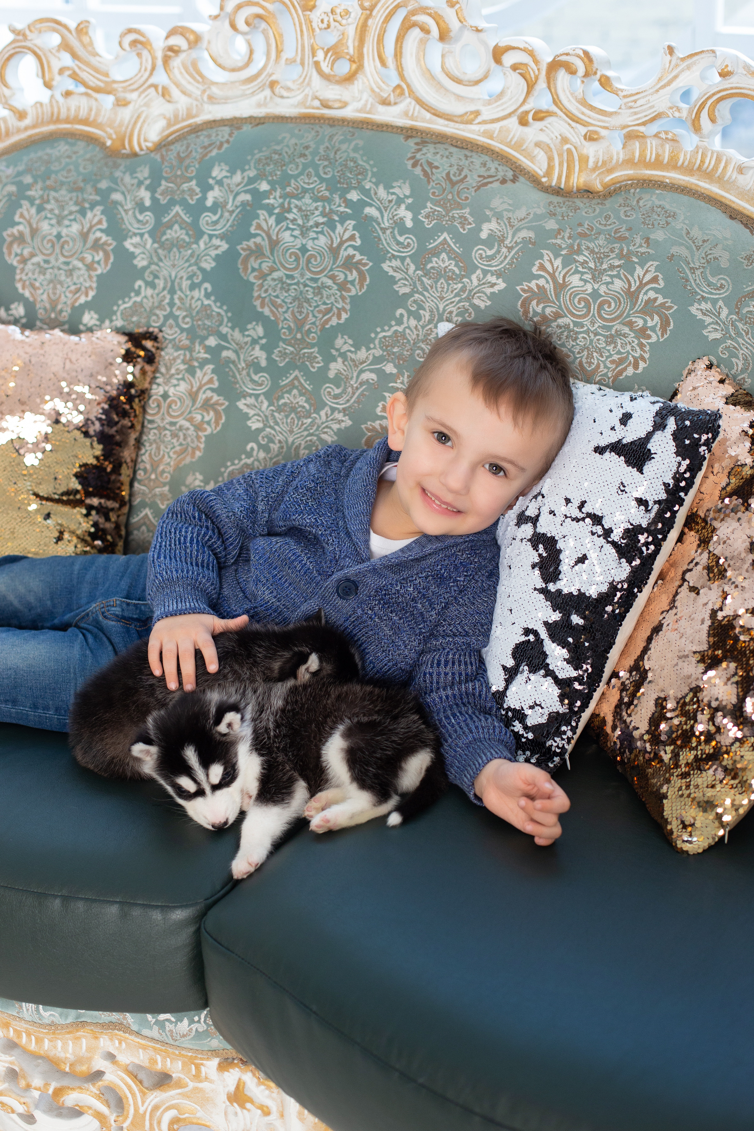 Фотопроект "Хаски" с Татьяной