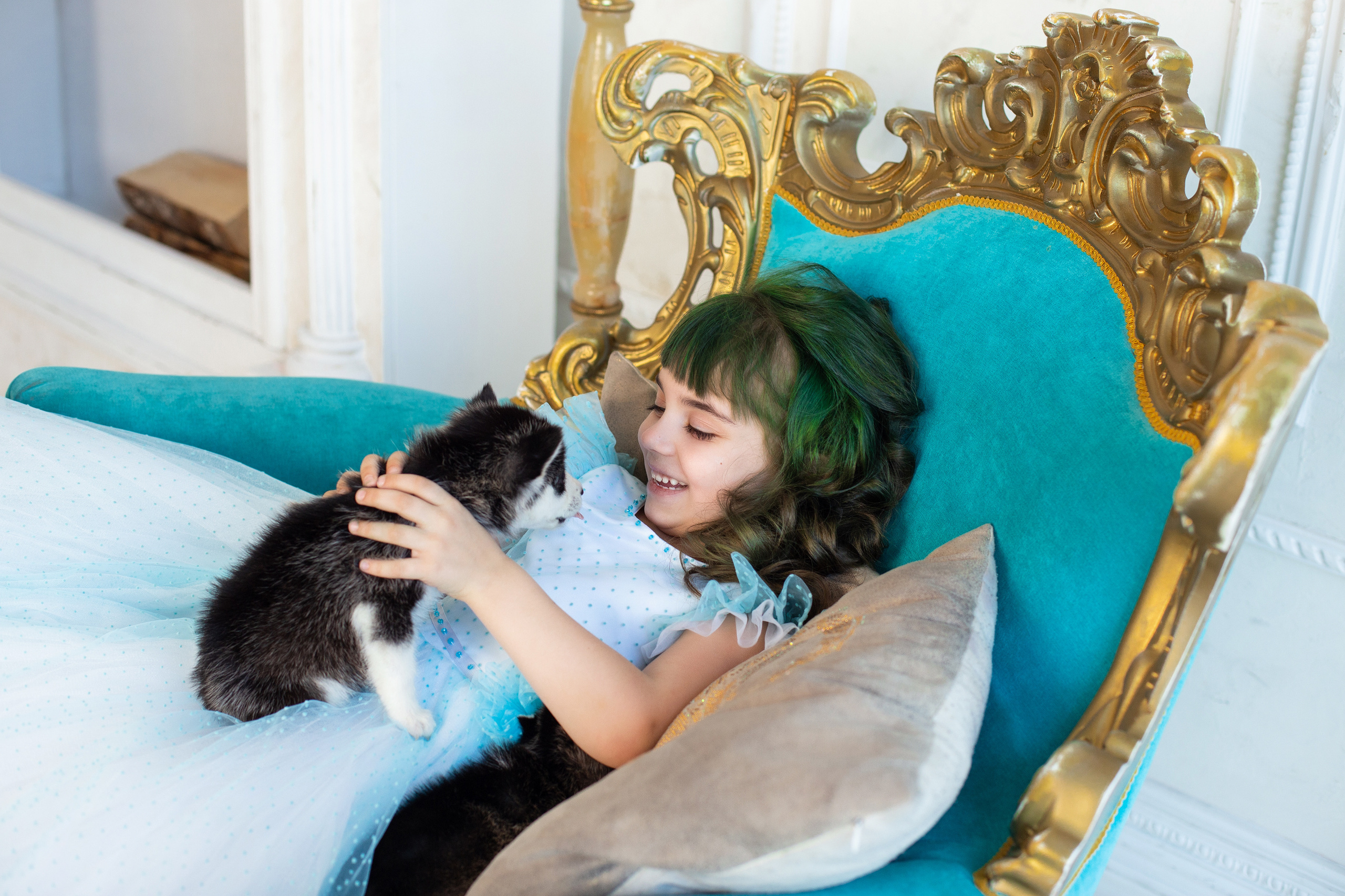 Фотопроект "Хаски" с Татьяной