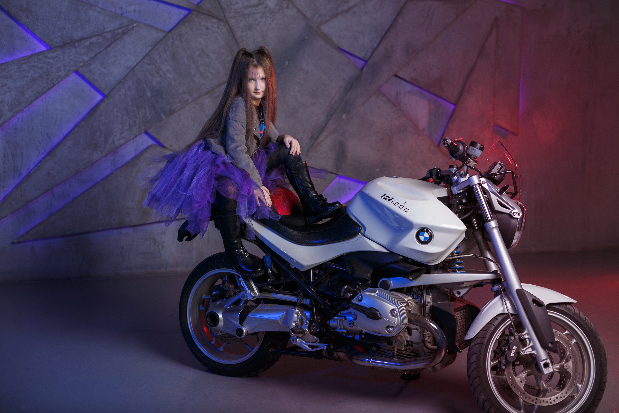 Фотопроект "Бунтарь и Бунтарка на мото"