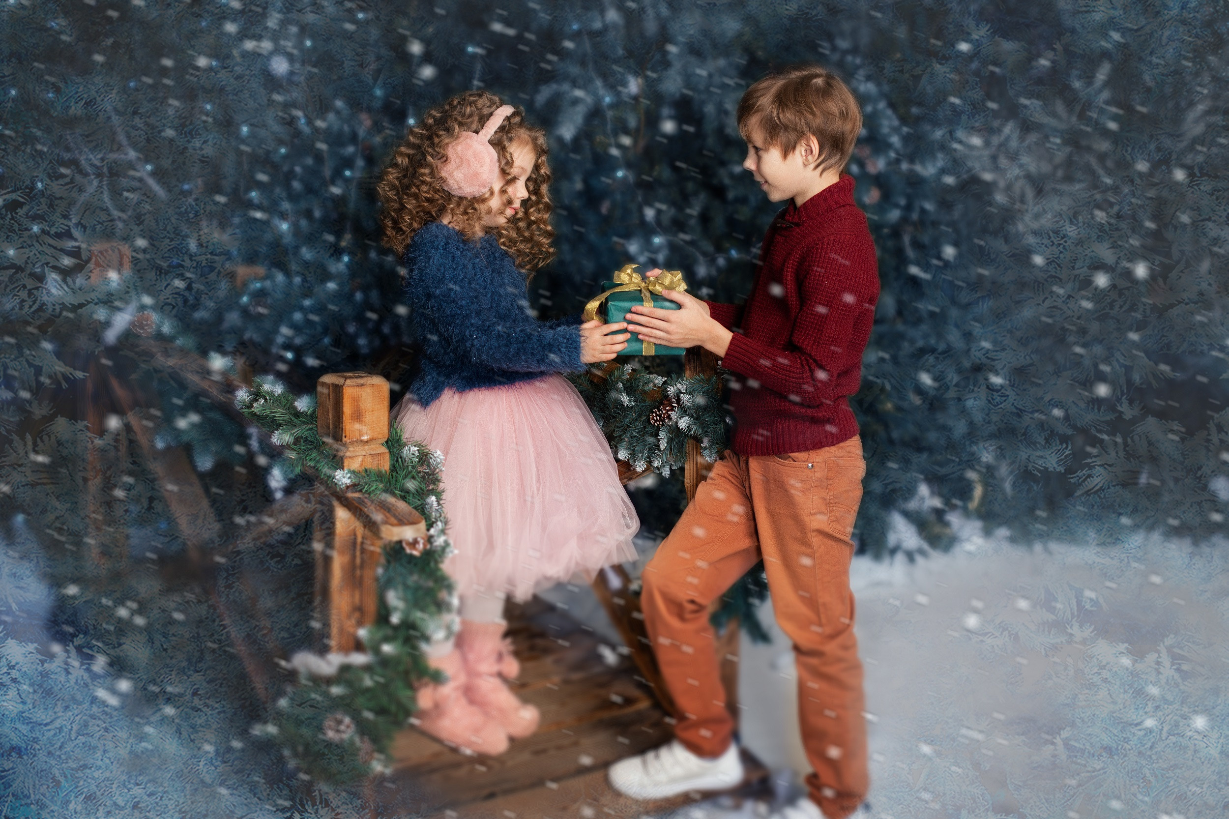 Фотопроект "Снежный Новый год" м.Обводный канал