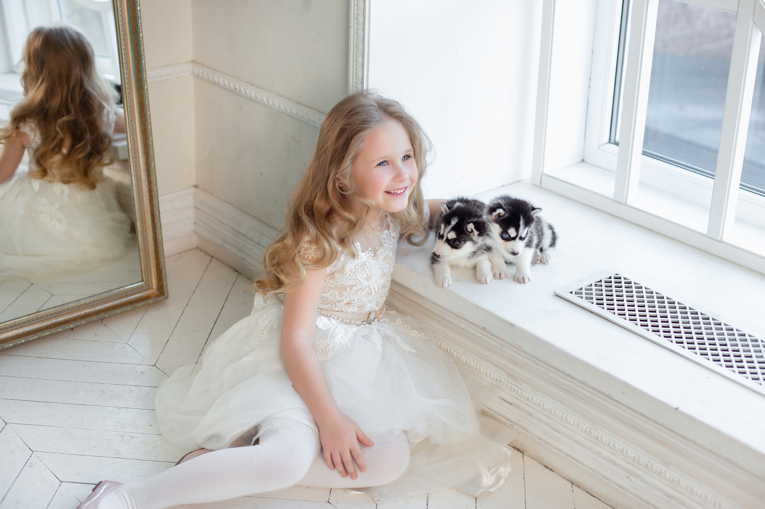 Фотопроект "Хаски" с Татьяной