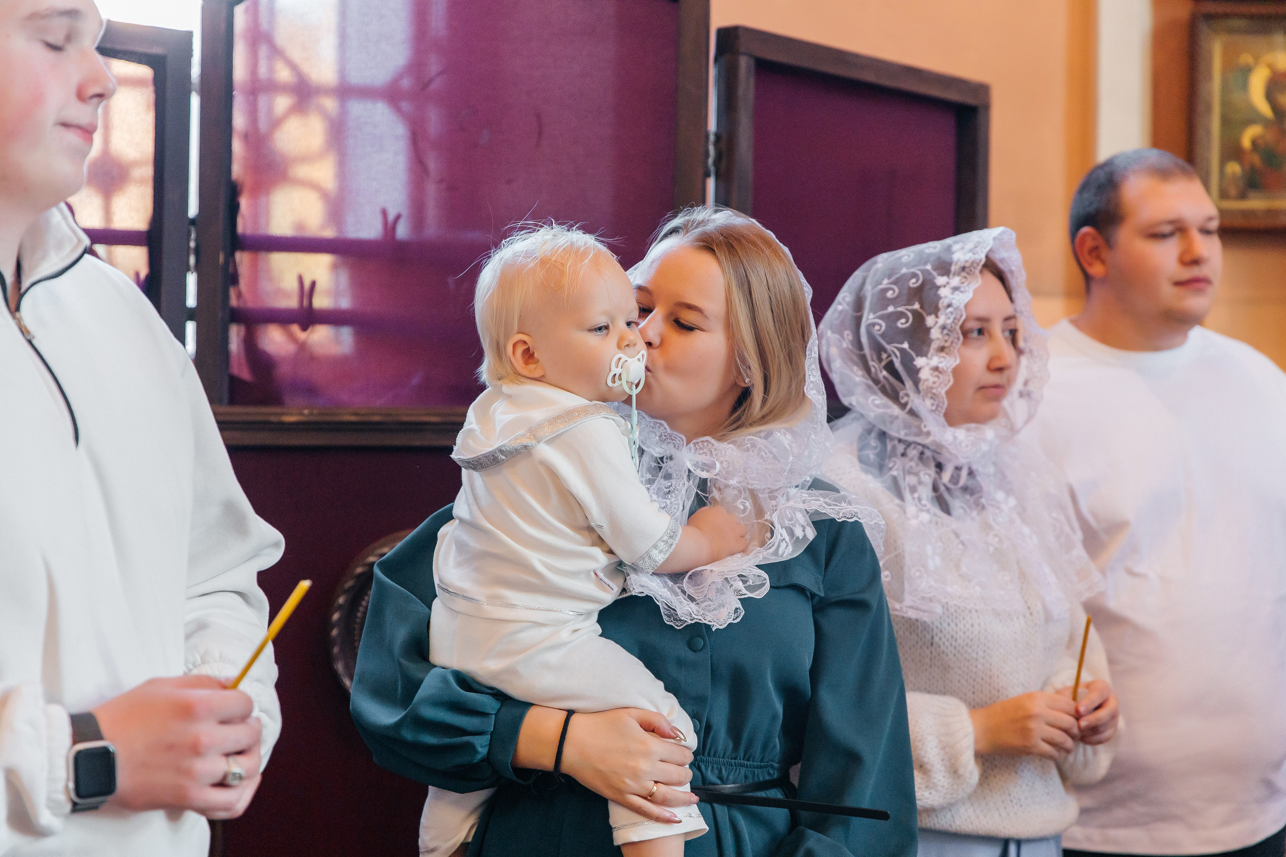 Таинство крещения Макара (18 октября 2025). Свадебный и семейный фотограф Крамар Наталья