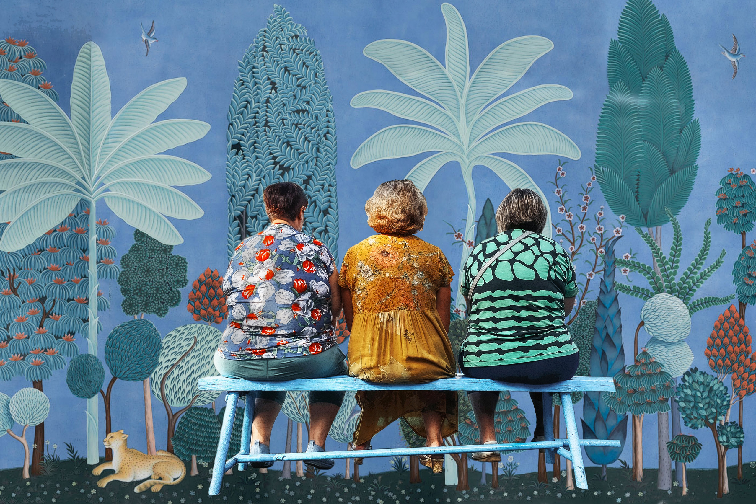 Вдохновляясь Анри Руссо. Портретный фотограф из Омска Инна Пономарева