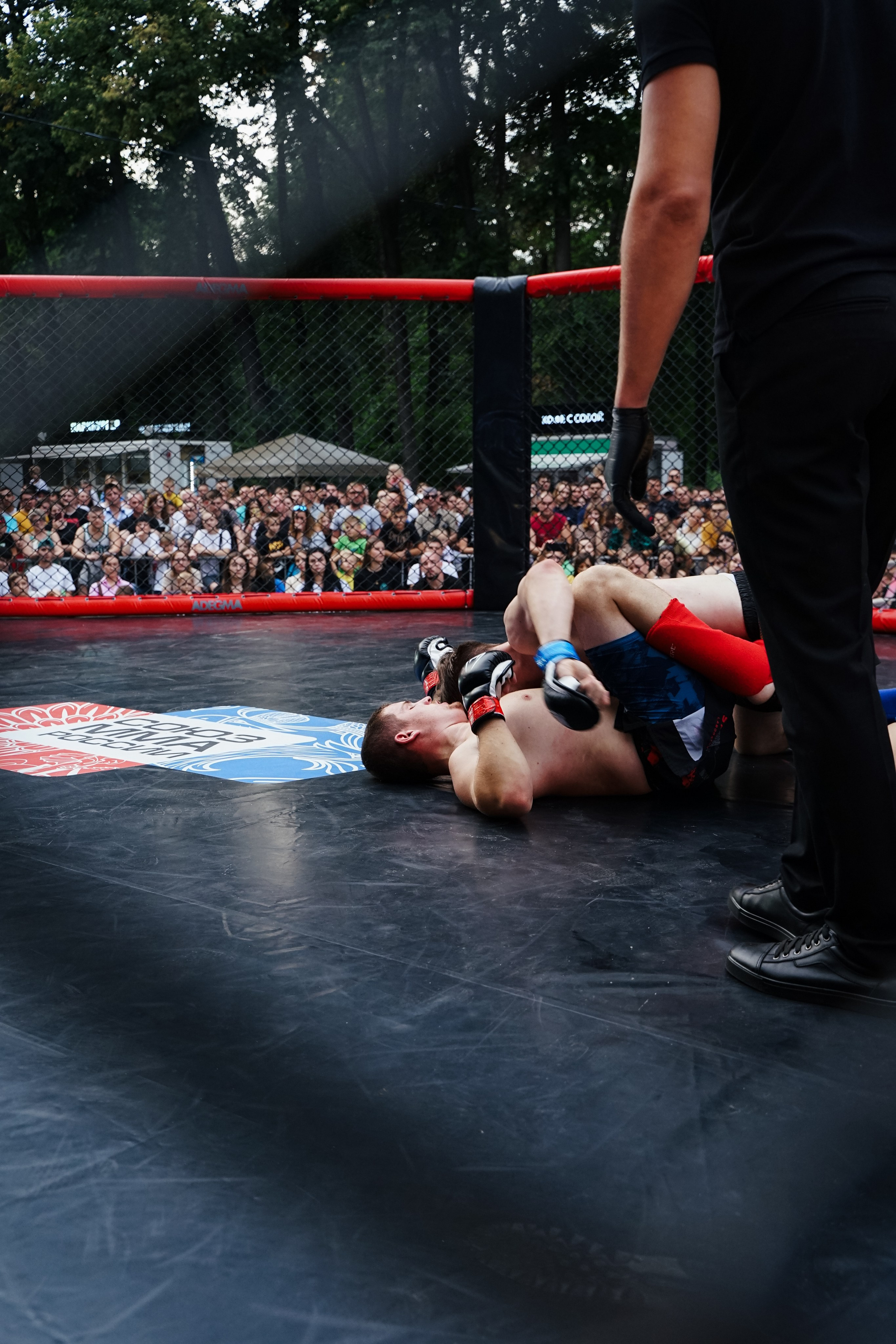 Вечер боев в ЦПКиО. Фотограф Надежда Погребняк | Рязань | Москва