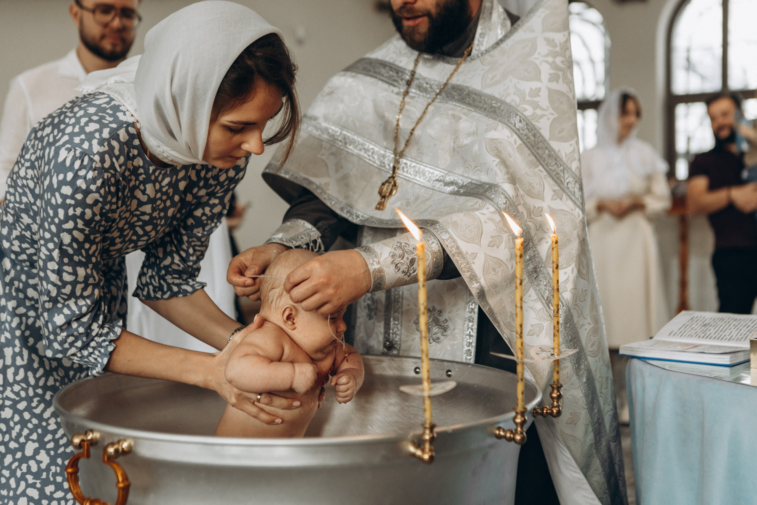 Крещение Дмитрия. Семейный фотограф в Краснодаре Виктория Кокоулина
