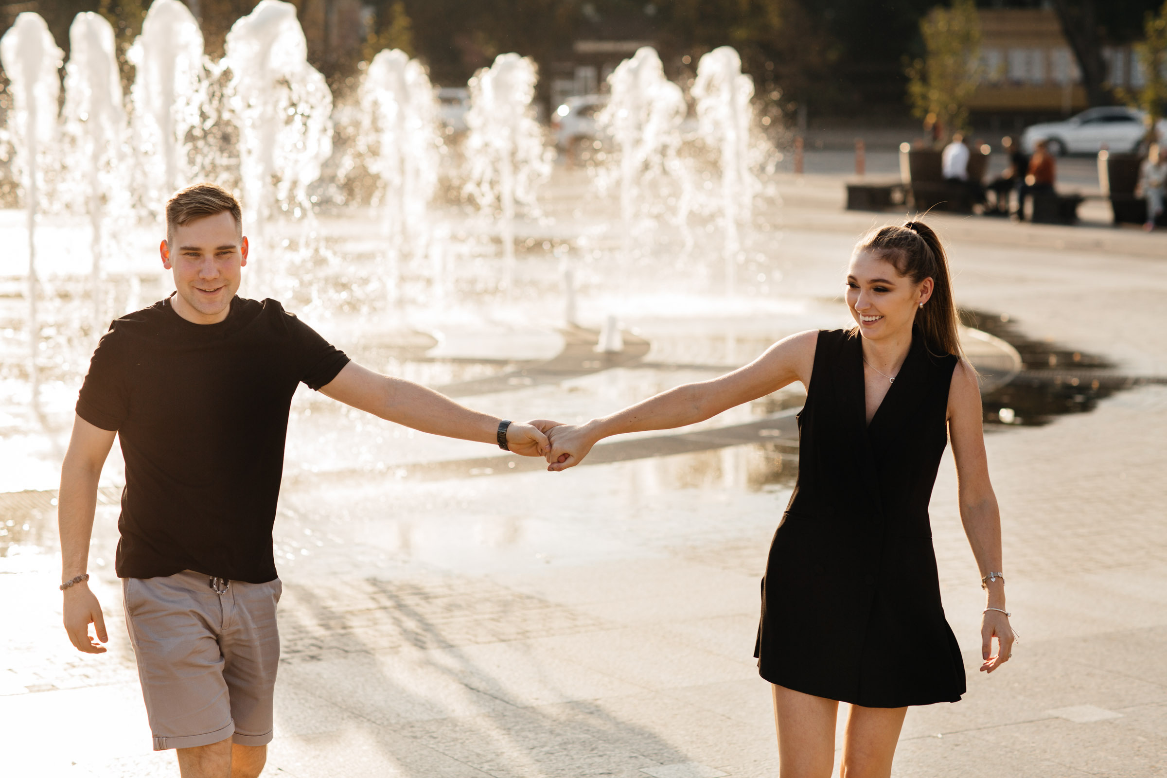 Олег и Алина. прогулка по центру Краснодара. Worldwide Wedding Photography Demskoy Studio