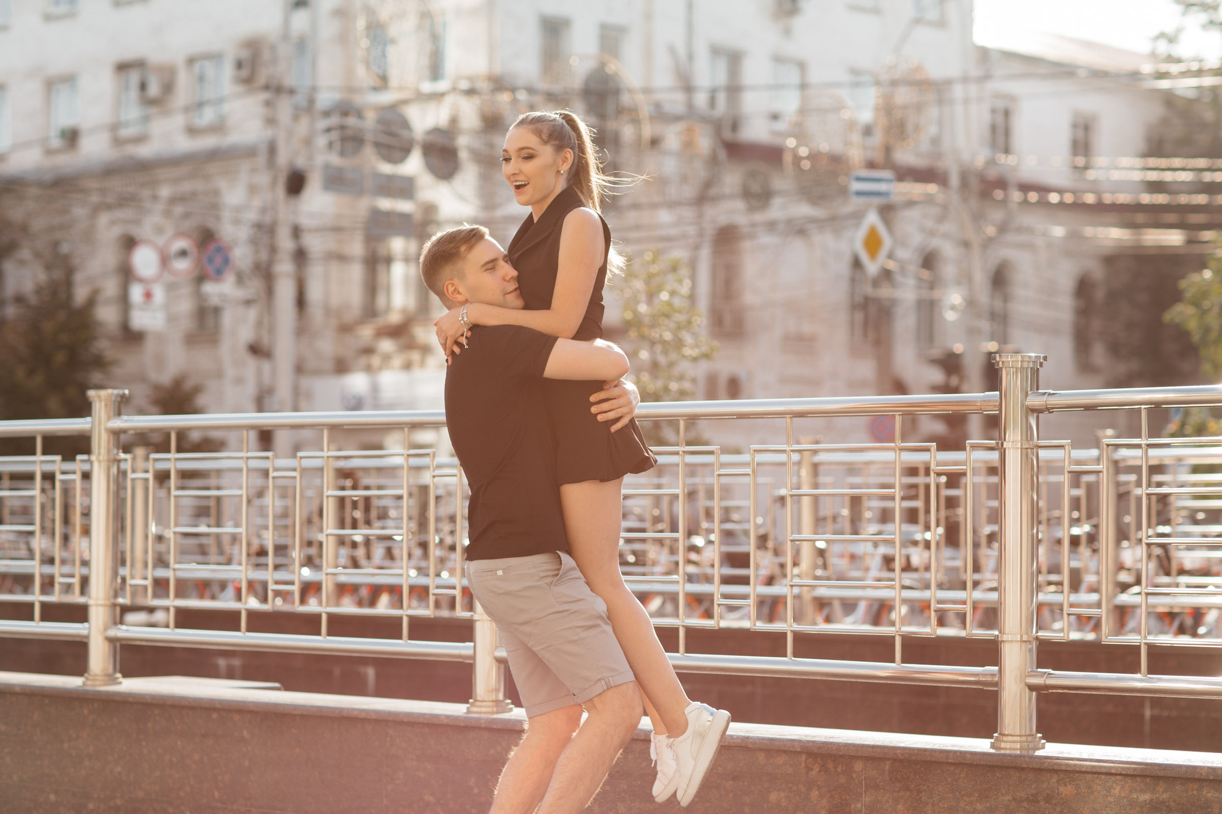 Олег и Алина. прогулка по центру Краснодара. Worldwide Wedding Photography Demskoy Studio