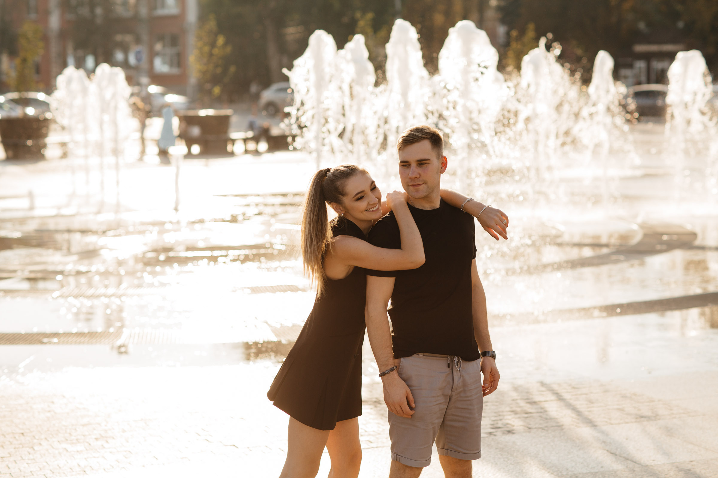 Олег и Алина. прогулка по центру Краснодара. Worldwide Wedding Photography Demskoy Studio