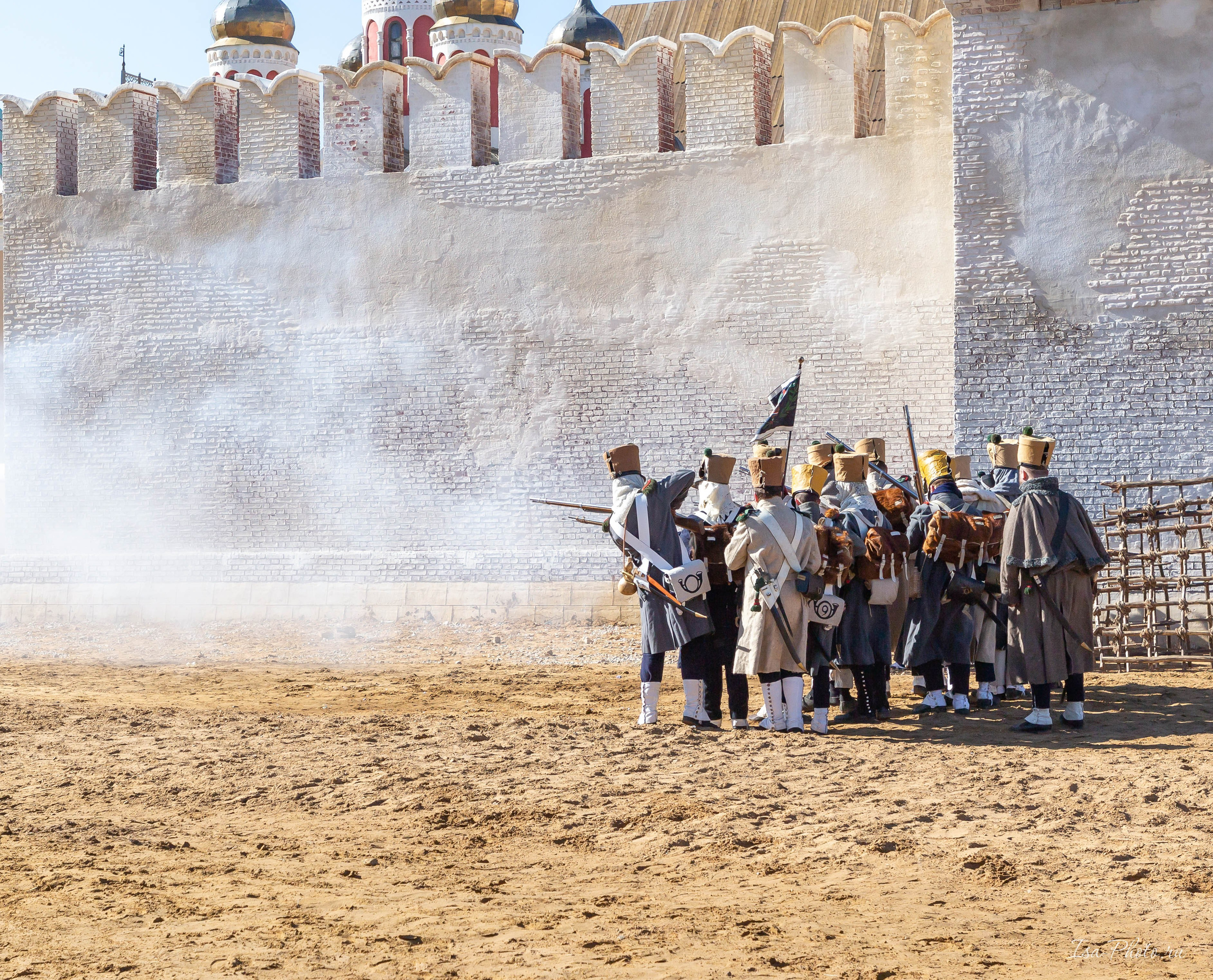 Реконструкция сражения 1812 года. Репортажный фотограф в Москве