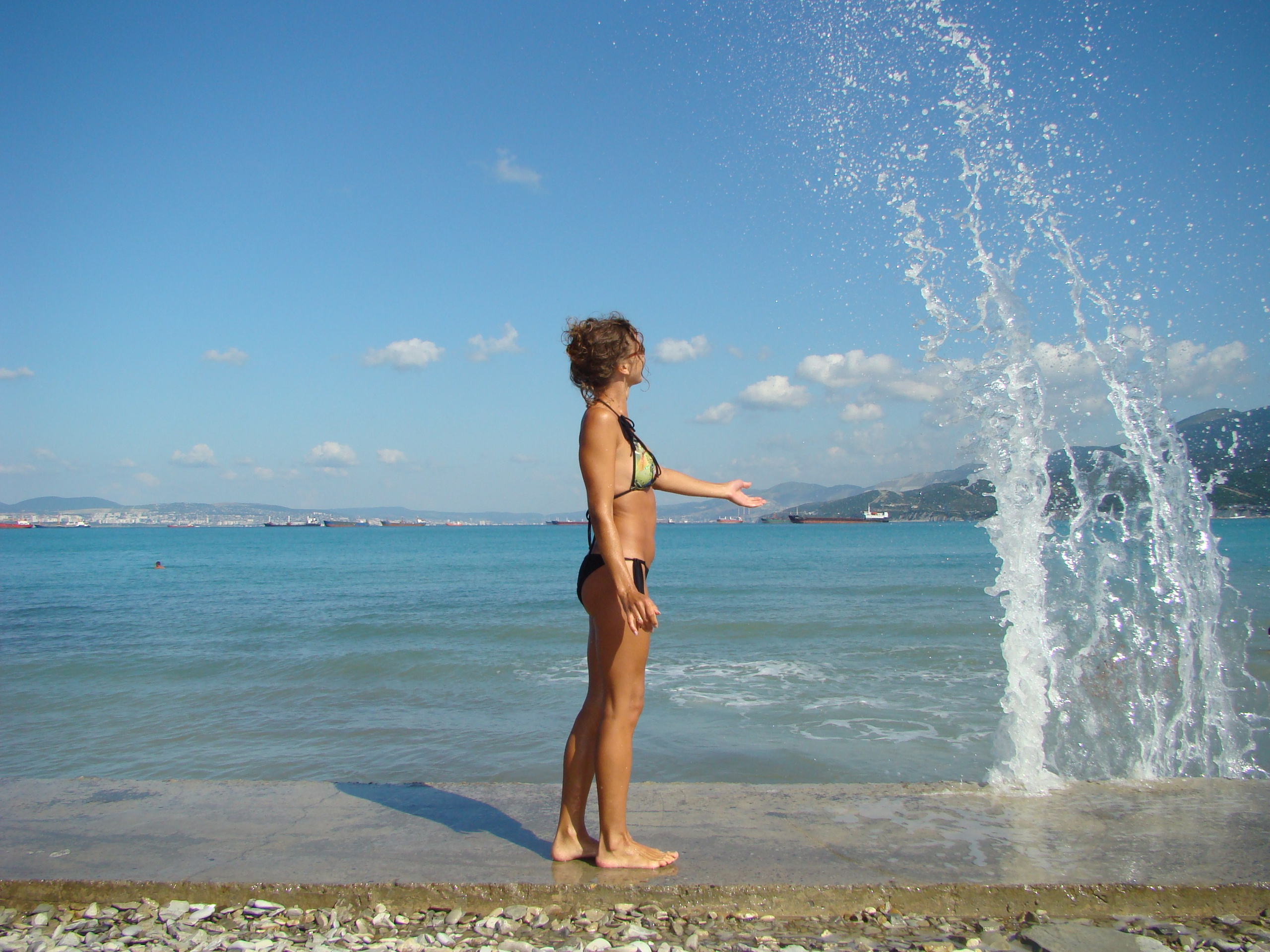 Кабардинка (фото Зевиных) 25.06-24.07.2008. Семейный, Свадебный фотограф СПБ Питер— Романова Екатерина