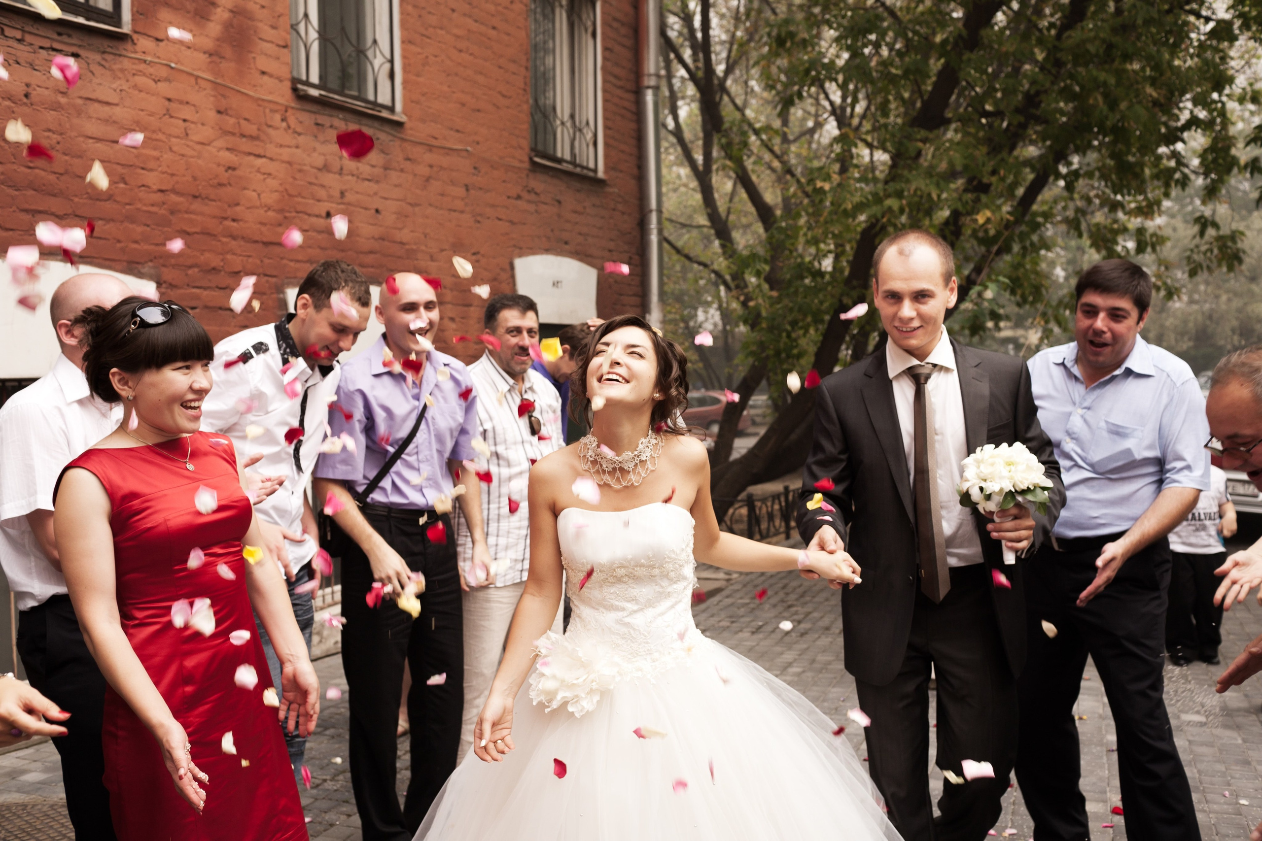 Свадебная съемка в тумане. Фотографы в Москве Светлана Устинова и Сергей Грачев