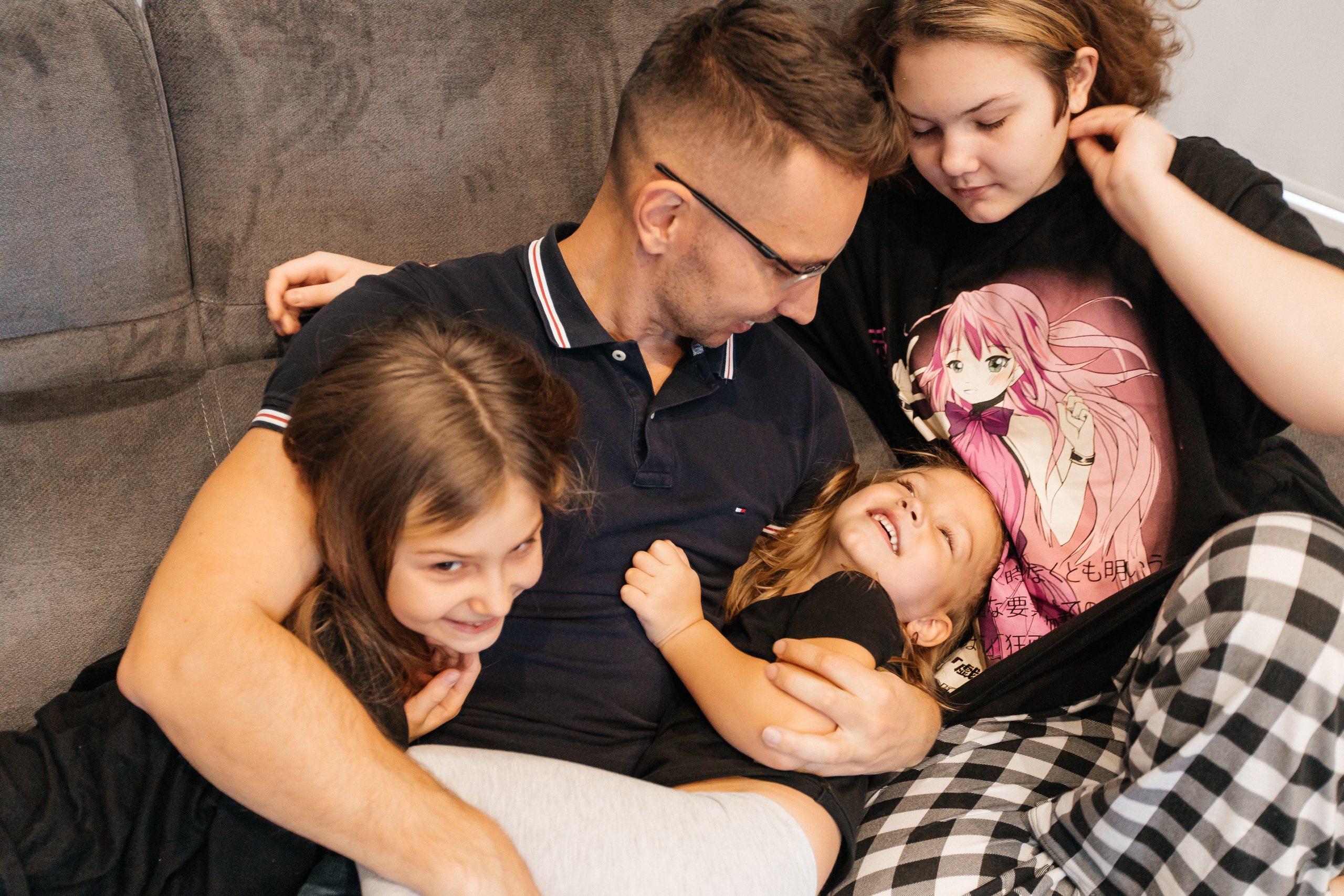 Игорь, Лера, Миля, Ксюша и Аня. Фотограф Таганрог Любимая Надя