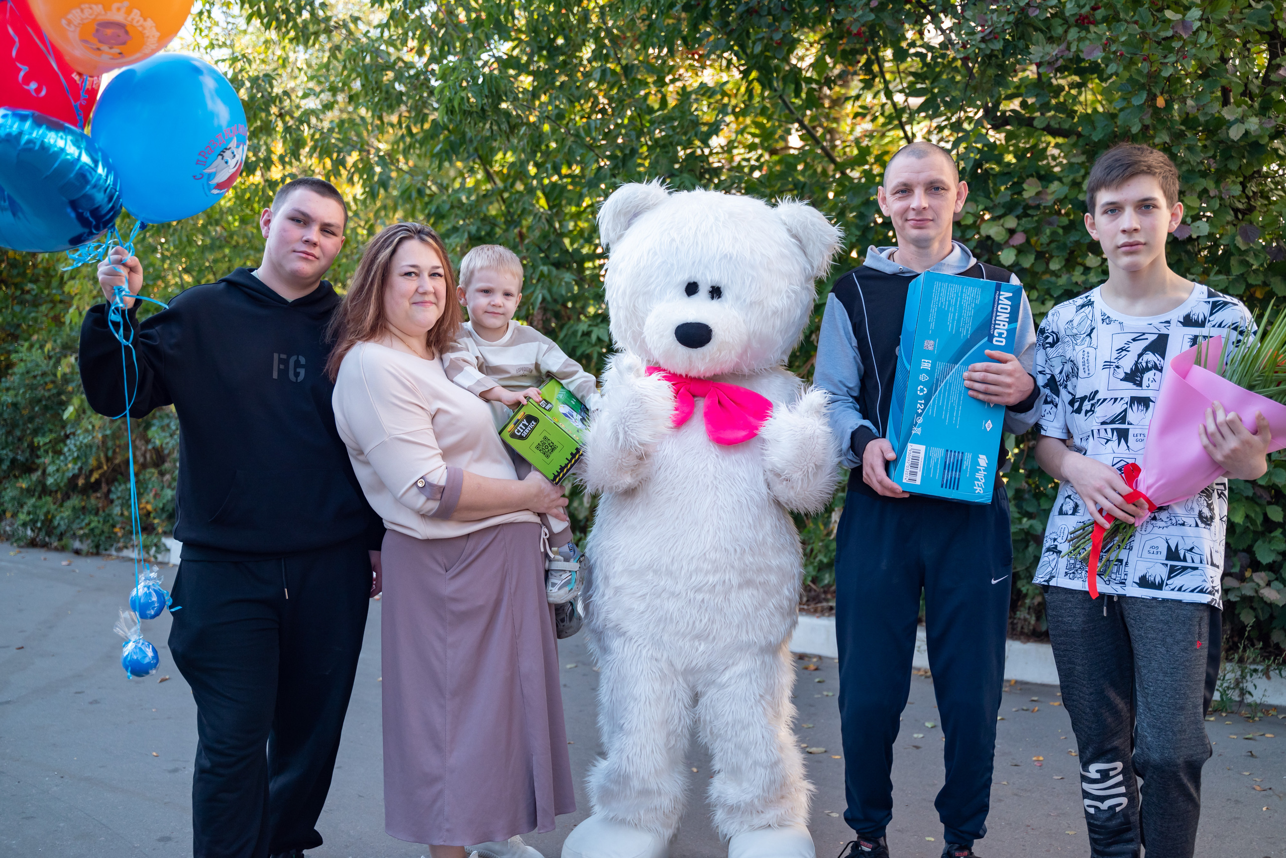 Белый Мишка. Поздравления от Мишки Тедди в Муроме