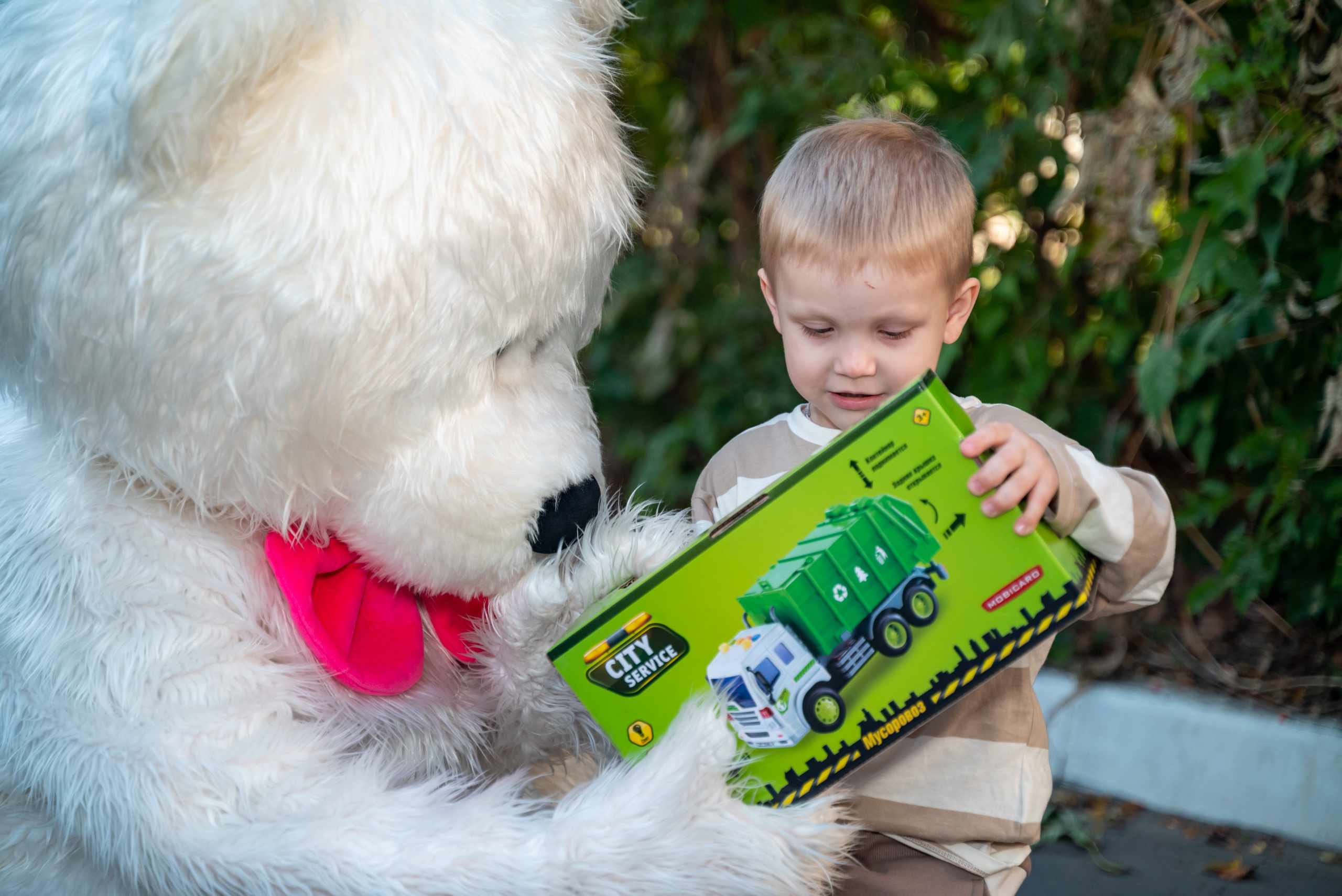 Белый Мишка. Поздравления от Мишки Тедди в Муроме