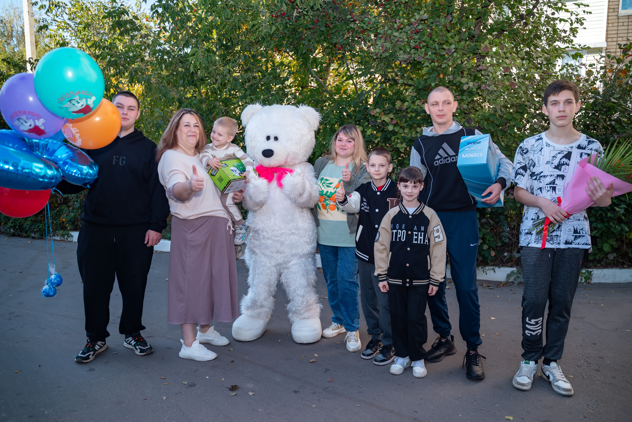 Белый Мишка. Поздравления от Мишки Тедди в Муроме