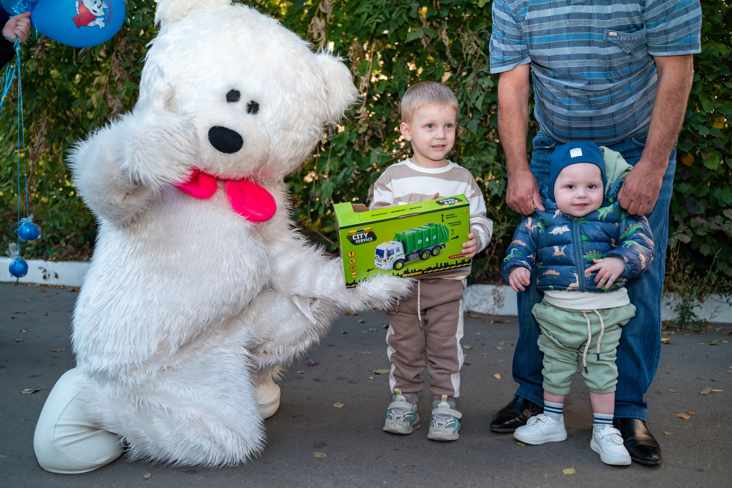 Белый Мишка. Поздравления от Мишки Тедди в Муроме