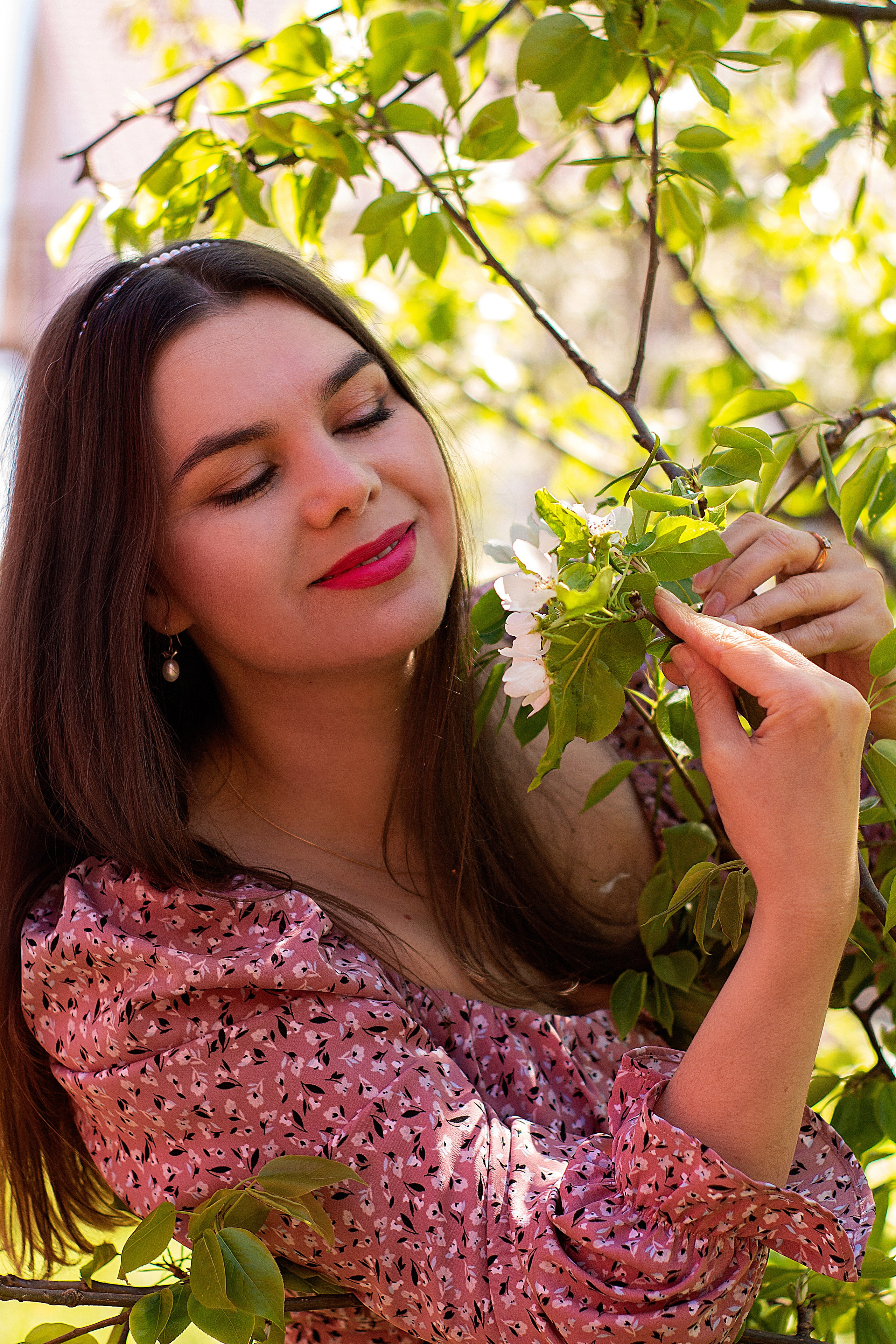 Съёмки в цветении. Медиа-продюсер и фотограф Сорокина Кристина г. Благовещенск