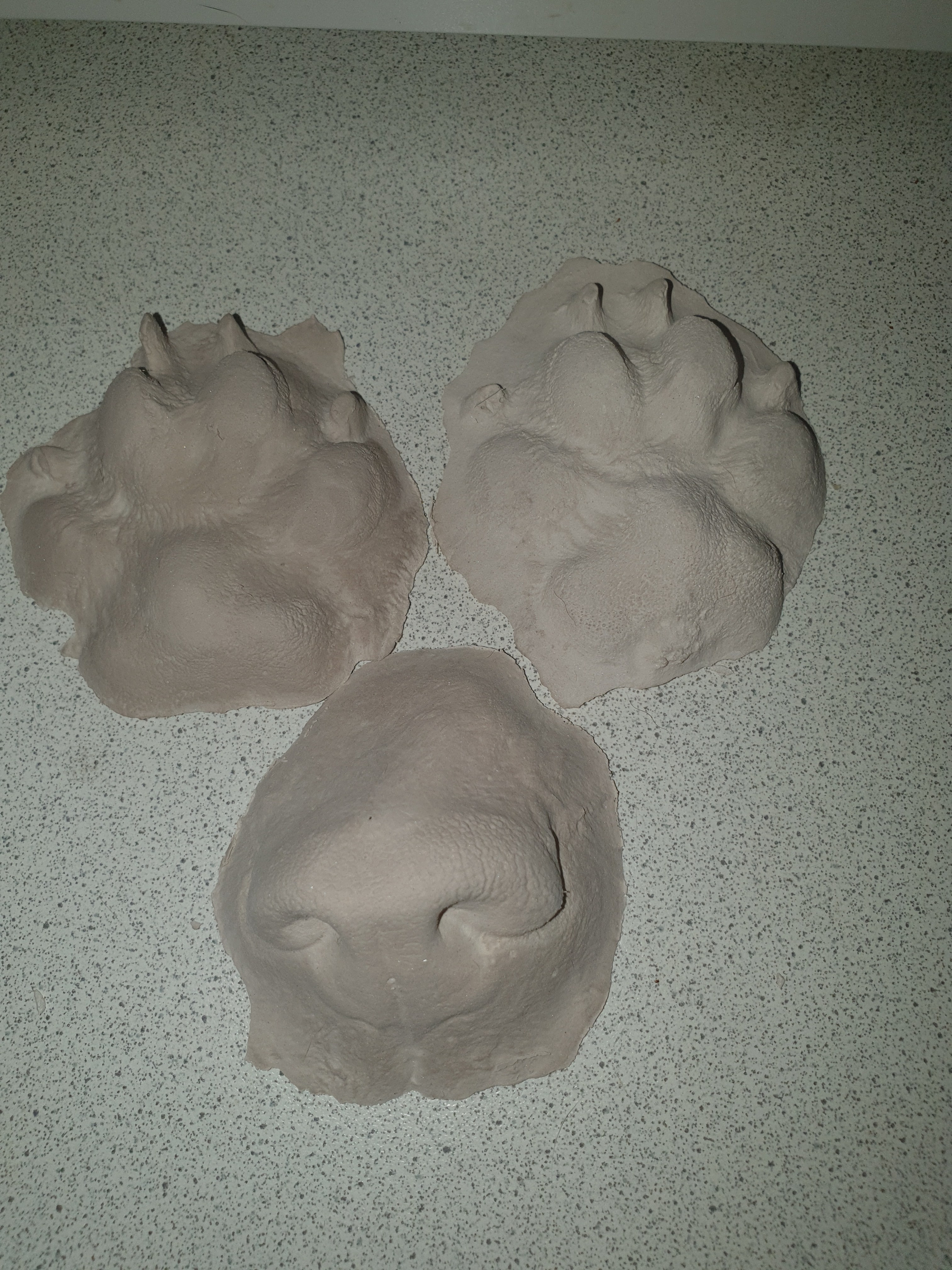 2D и 3D слепки. Фотограф новорождённых newborn деток до года в Кемерово Ксения Вакула