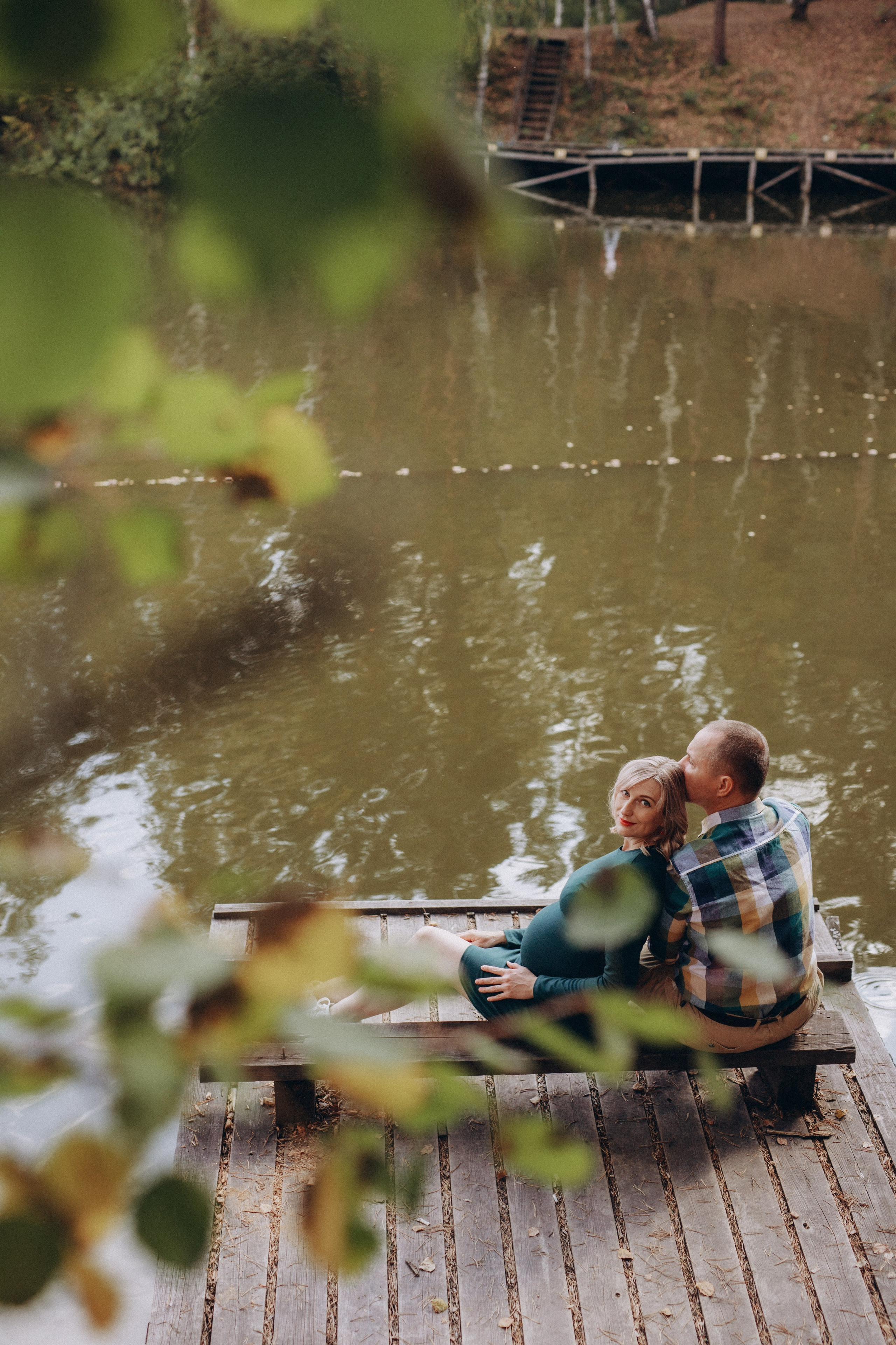 Елена и семья. Фотограф Анастасия Петрова