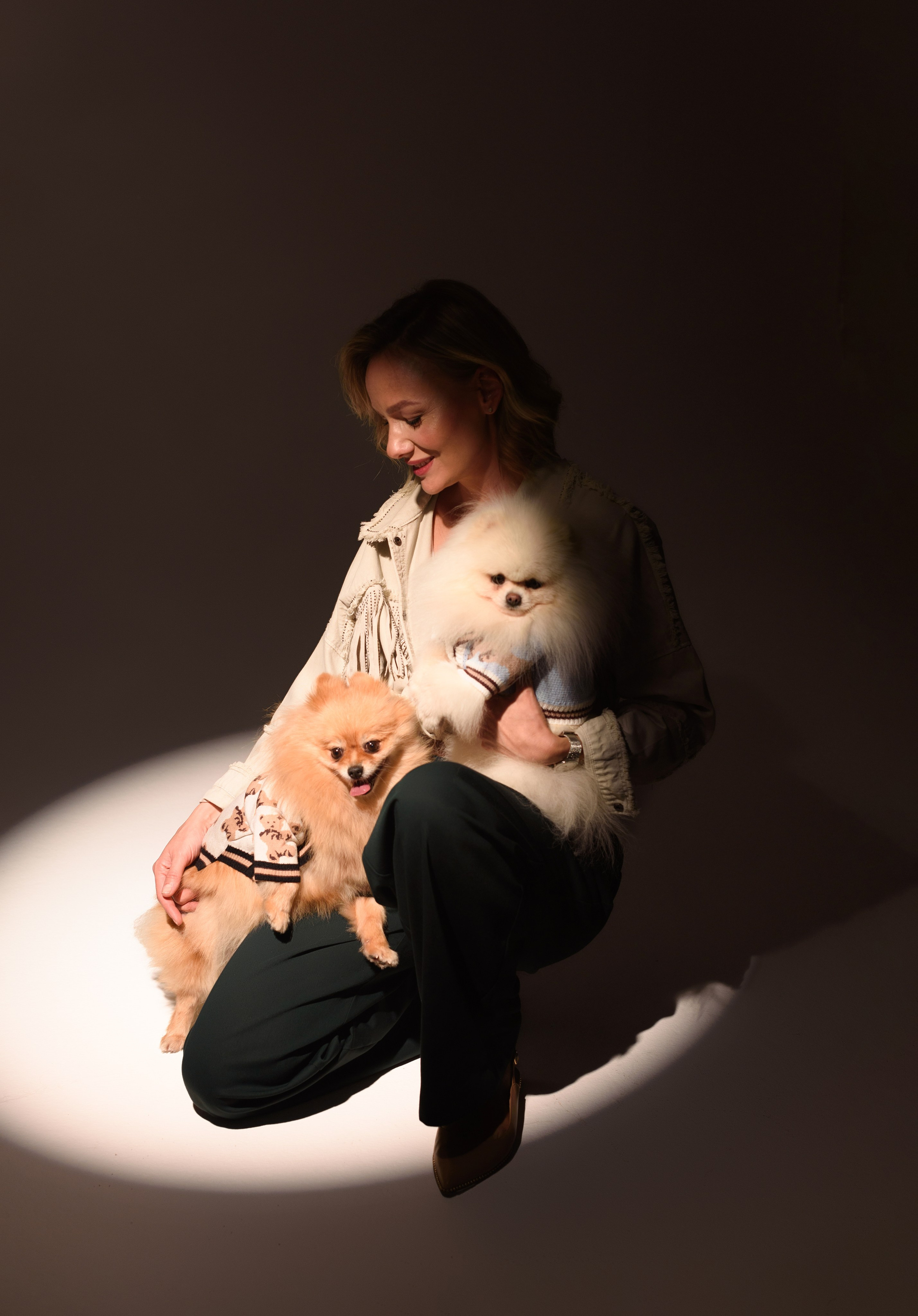 Натали и шпицы @natali_157_ilicheva. Фотограф Москва Юлия Джепко