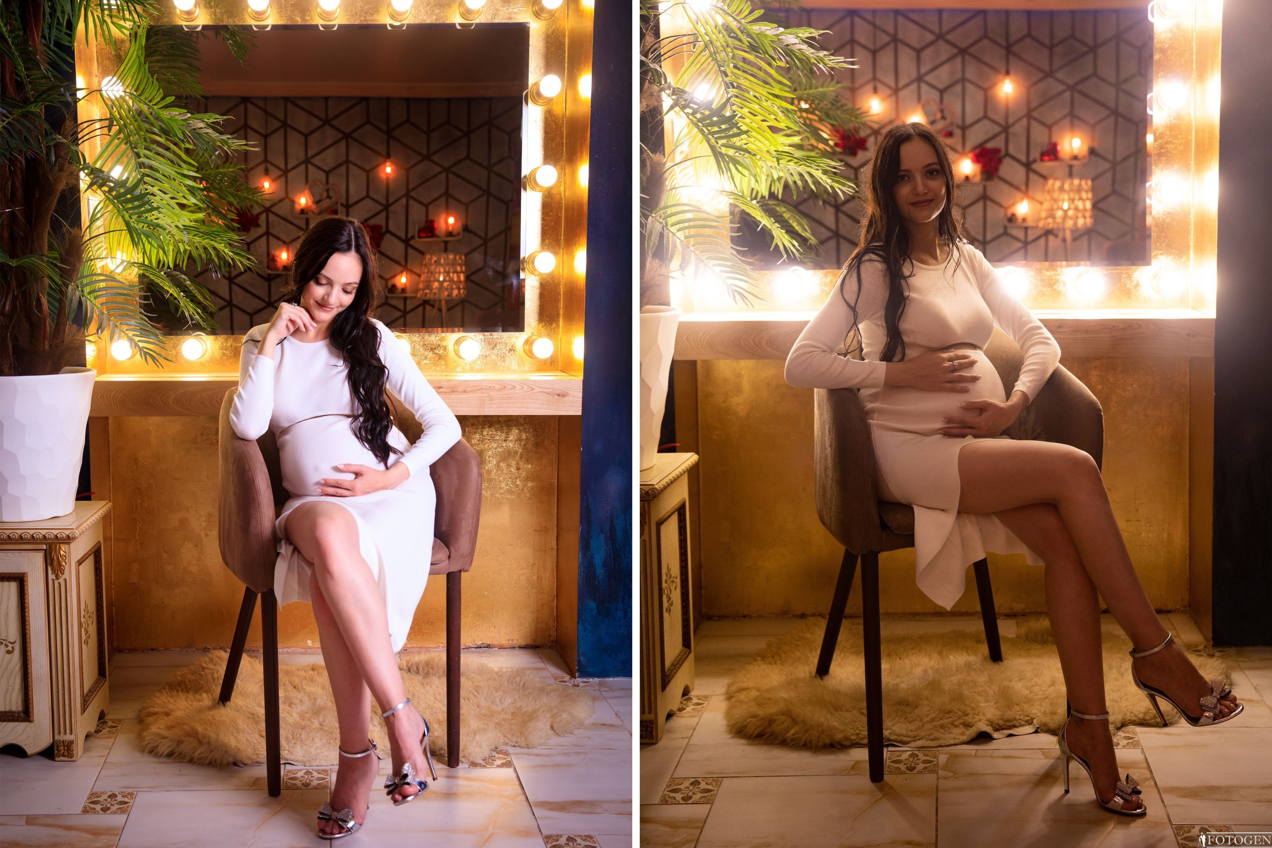 Фотосессия беременности: Портфолио нежных моментов. Интерьерная фотостудия FOTOGEN г. Краснодар