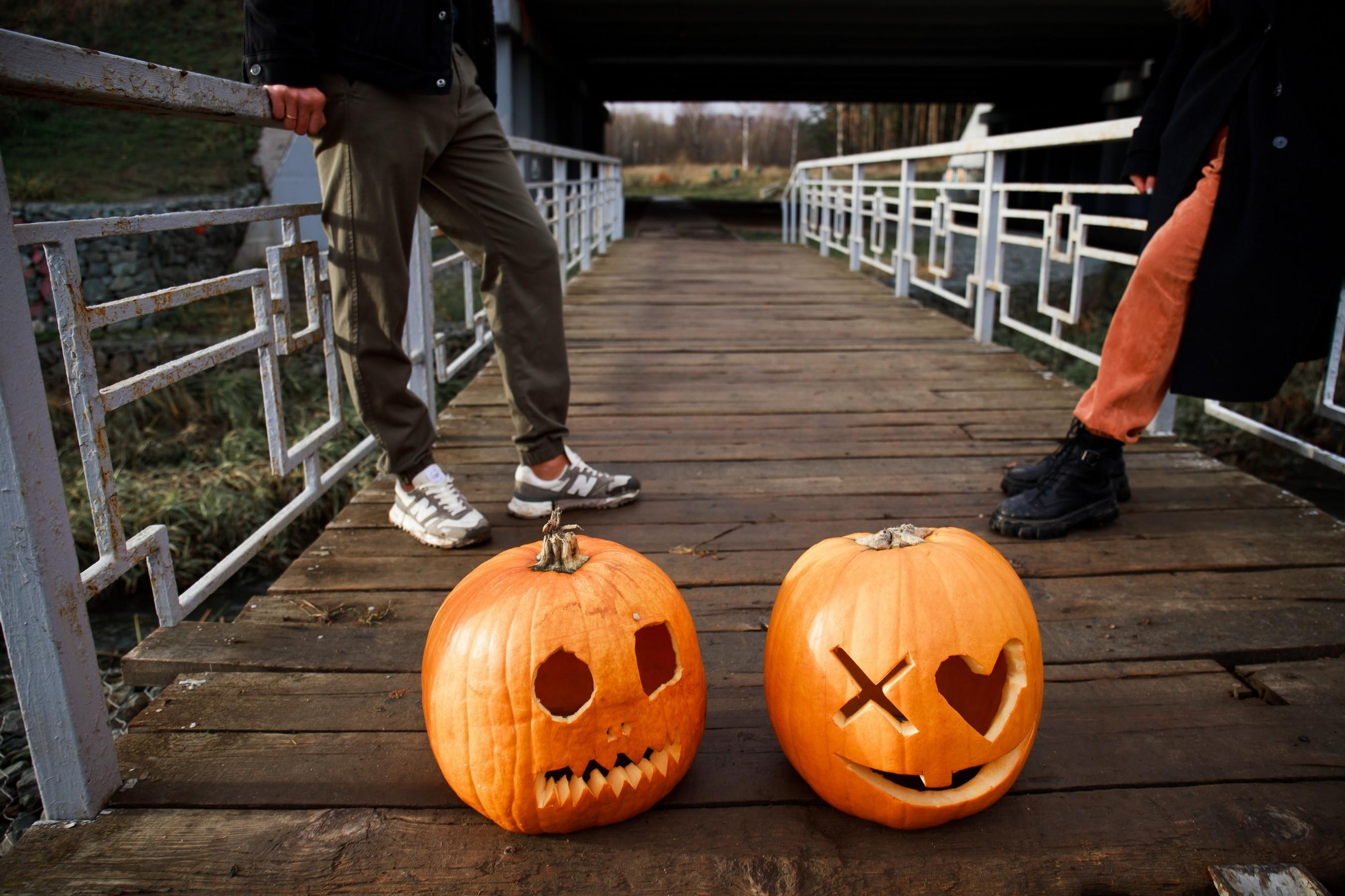 Любовь в стиле Halloween. Семейный фотограф Елизавета Увицкая