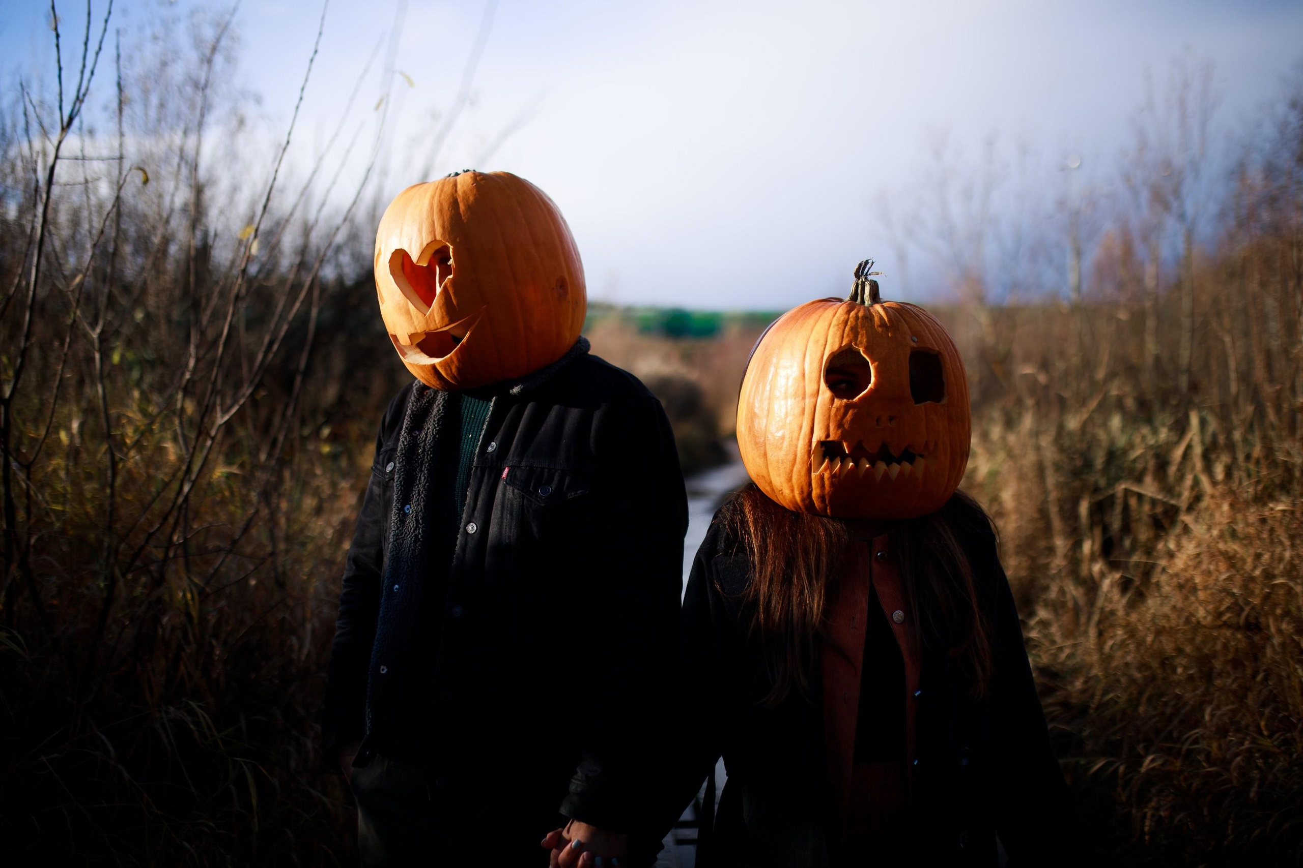 Любовь в стиле Halloween. Семейный фотограф Елизавета Увицкая