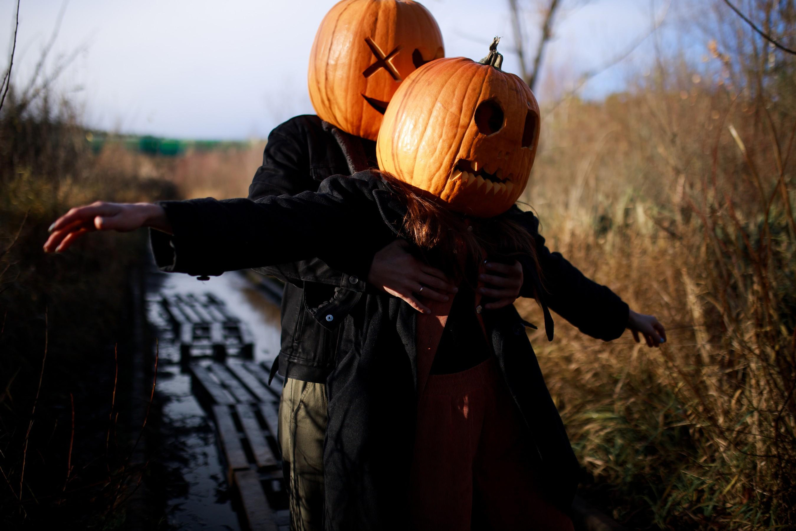 Любовь в стиле Halloween. Семейный фотограф Елизавета Увицкая