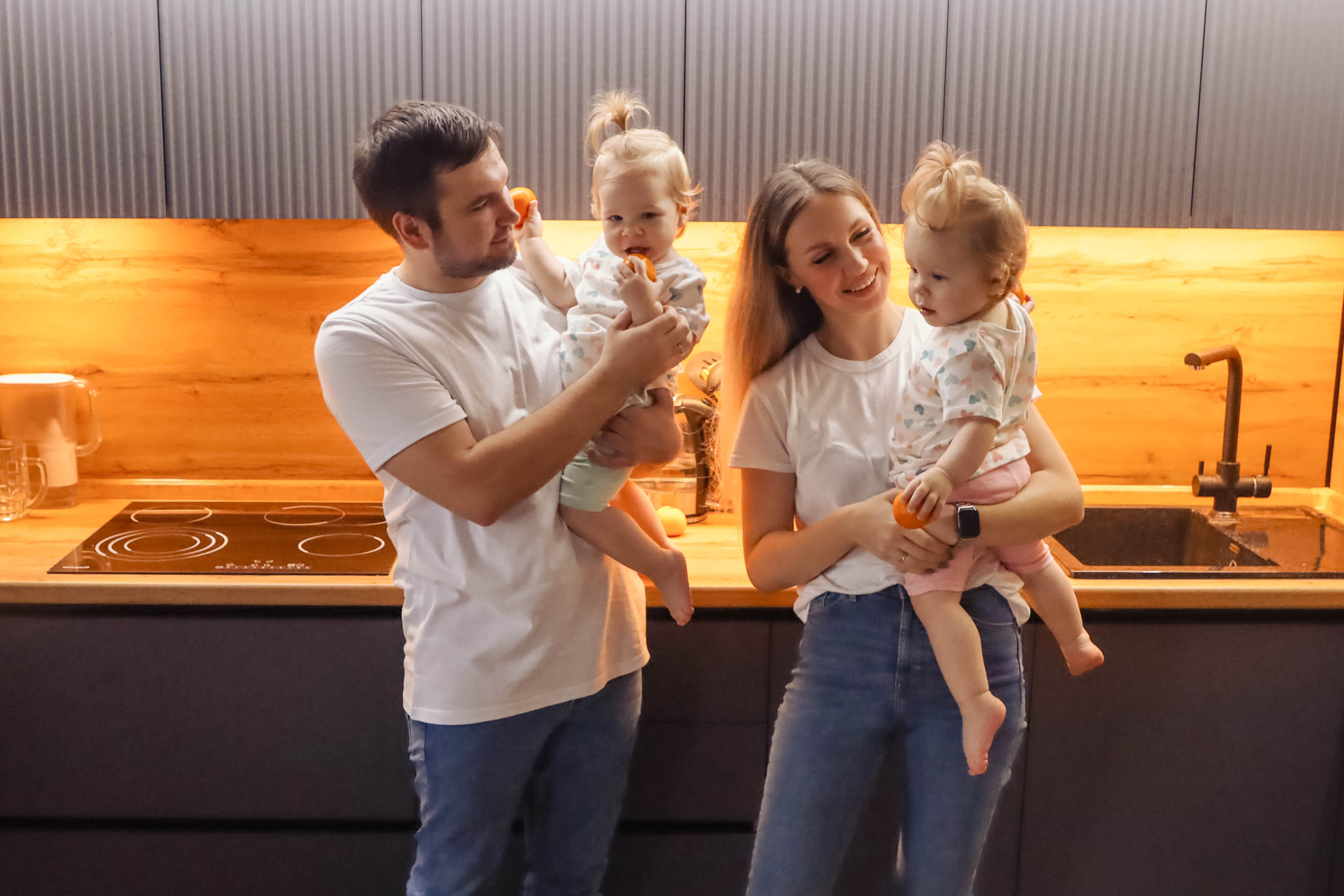 Алена, Артем, Ева & Мила. Семейный, детский, свадебный фотограф в Москве, Люберцах