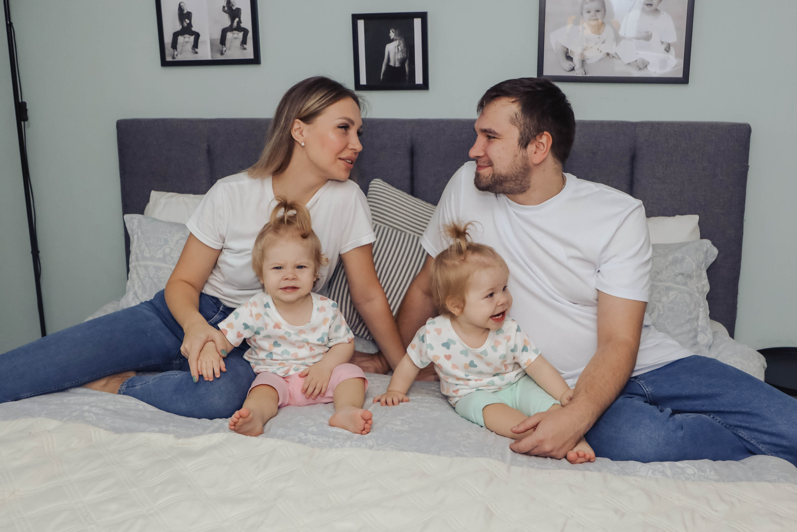 Алена, Артем, Ева & Мила. Семейный, детский, свадебный фотограф в Москве, Люберцах