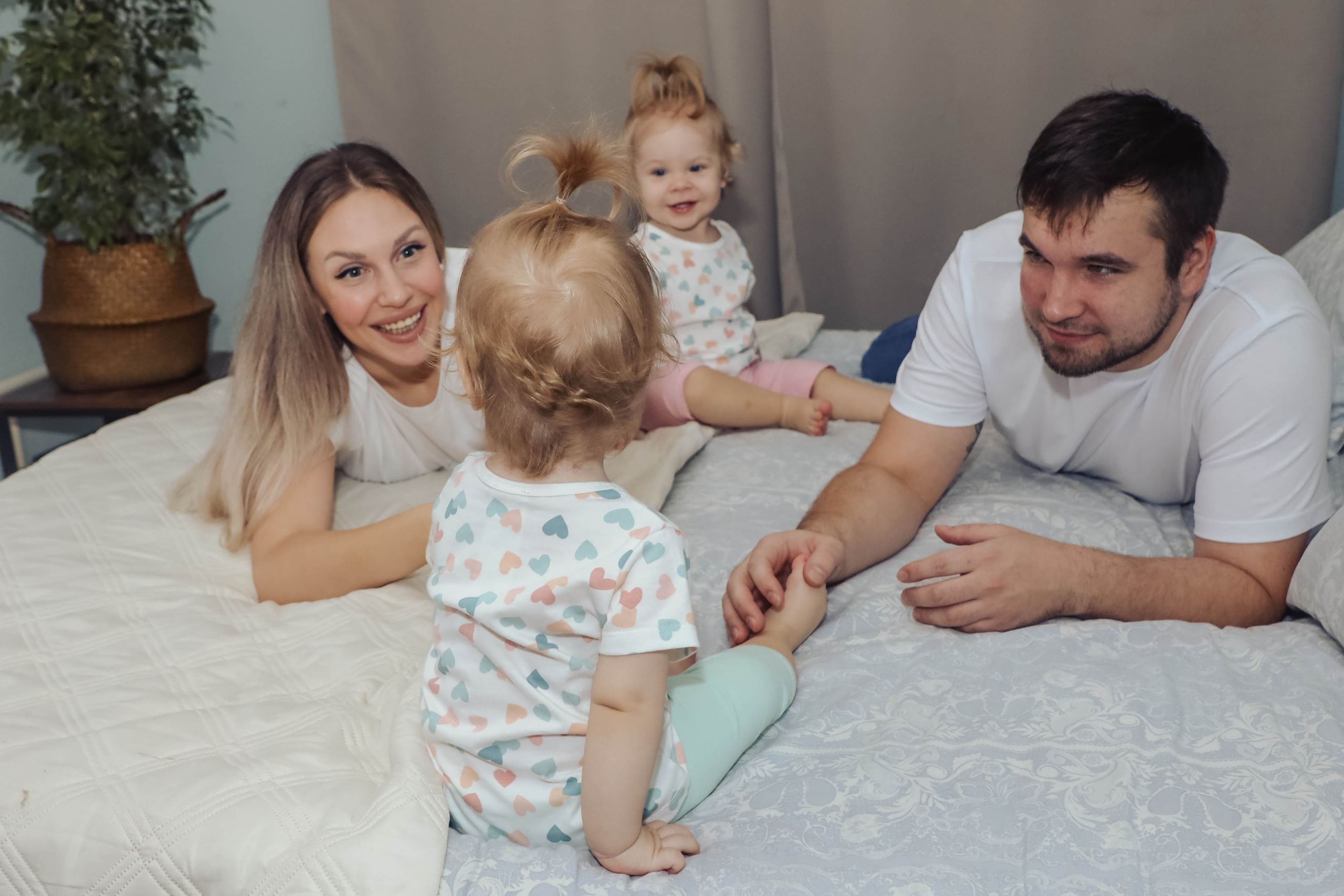 Алена, Артем, Ева & Мила. Семейный, детский, свадебный фотограф в Москве, Люберцах