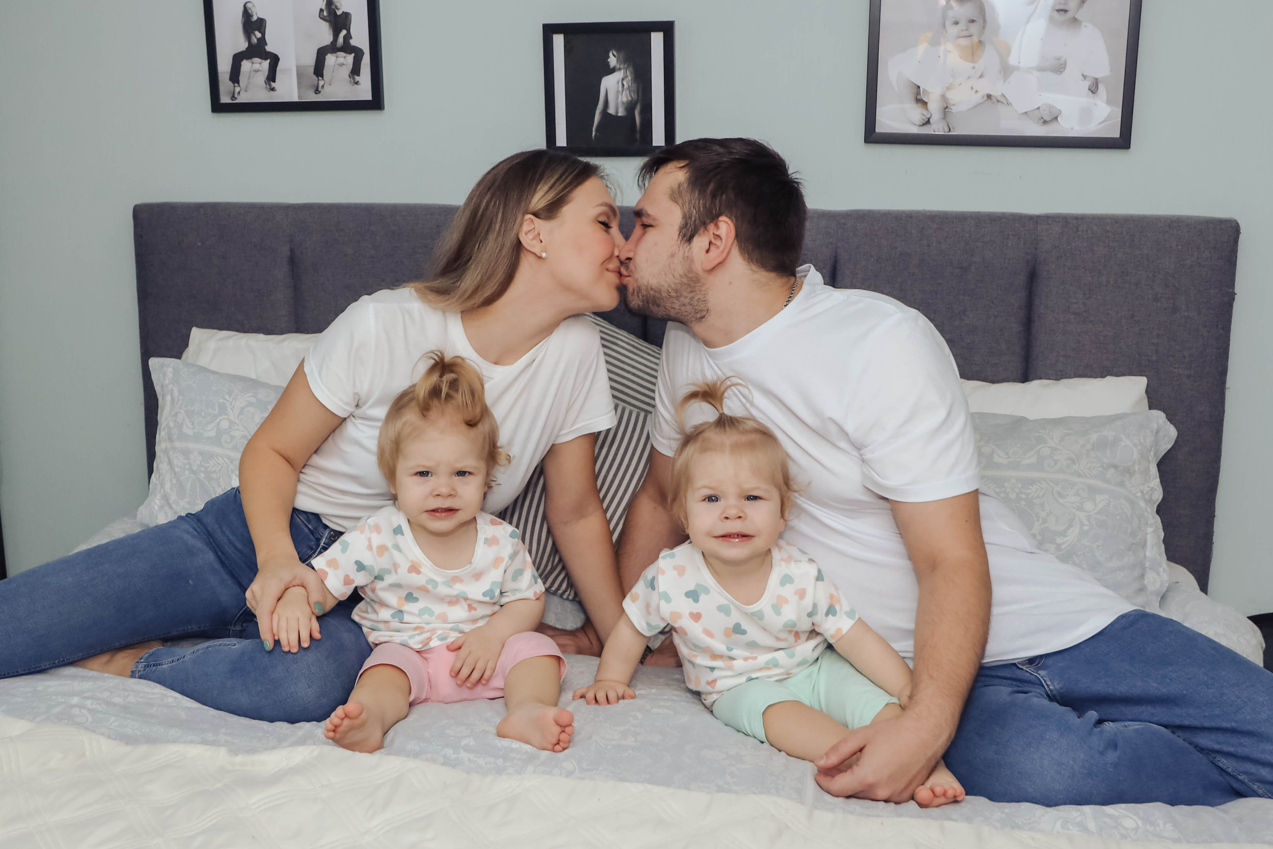 Алена, Артем, Ева & Мила. Семейный, детский, свадебный фотограф в Москве, Люберцах