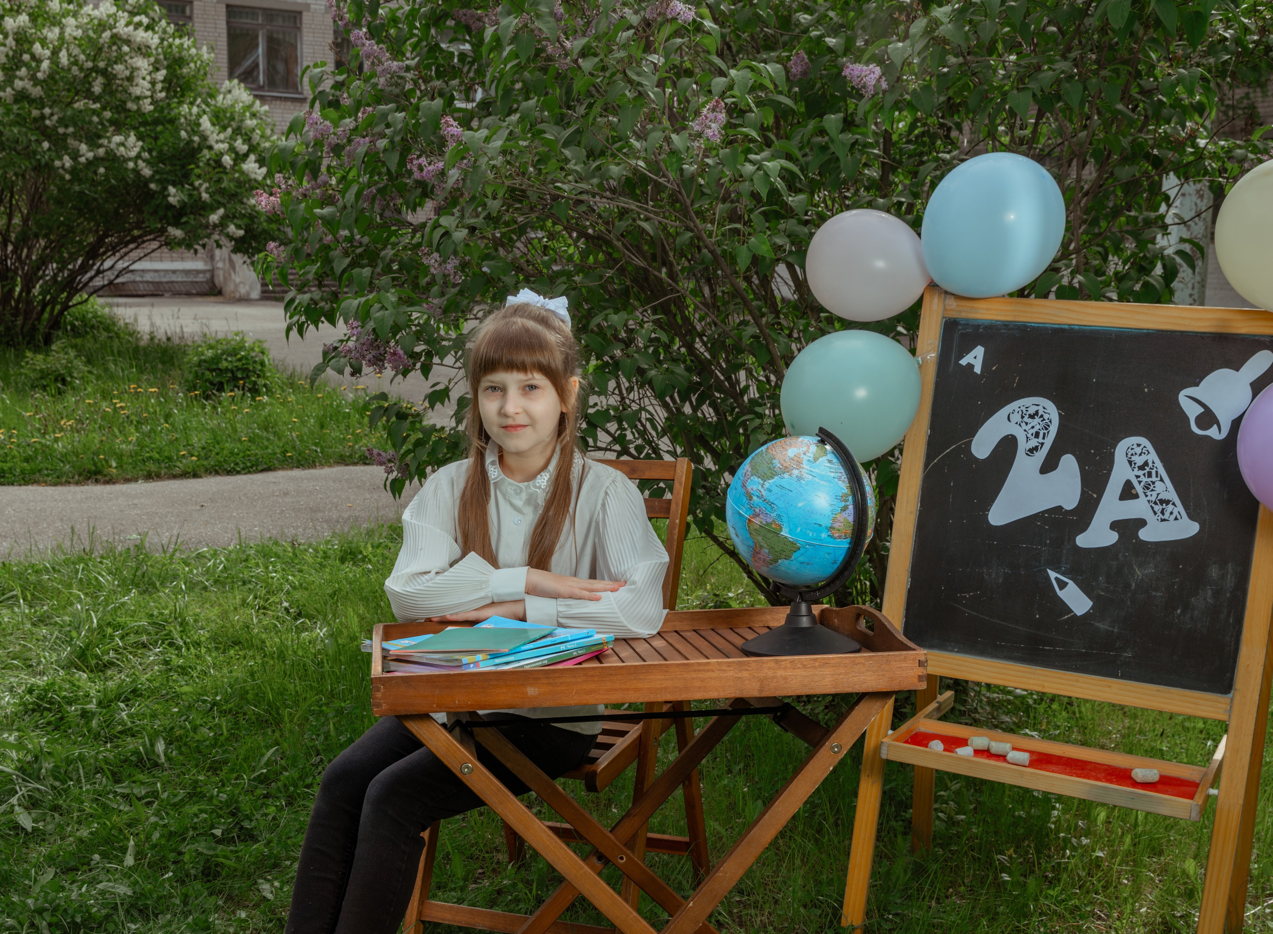 Школьная фотозона. Семейный и детский фотограф в Нижнем Новгороде