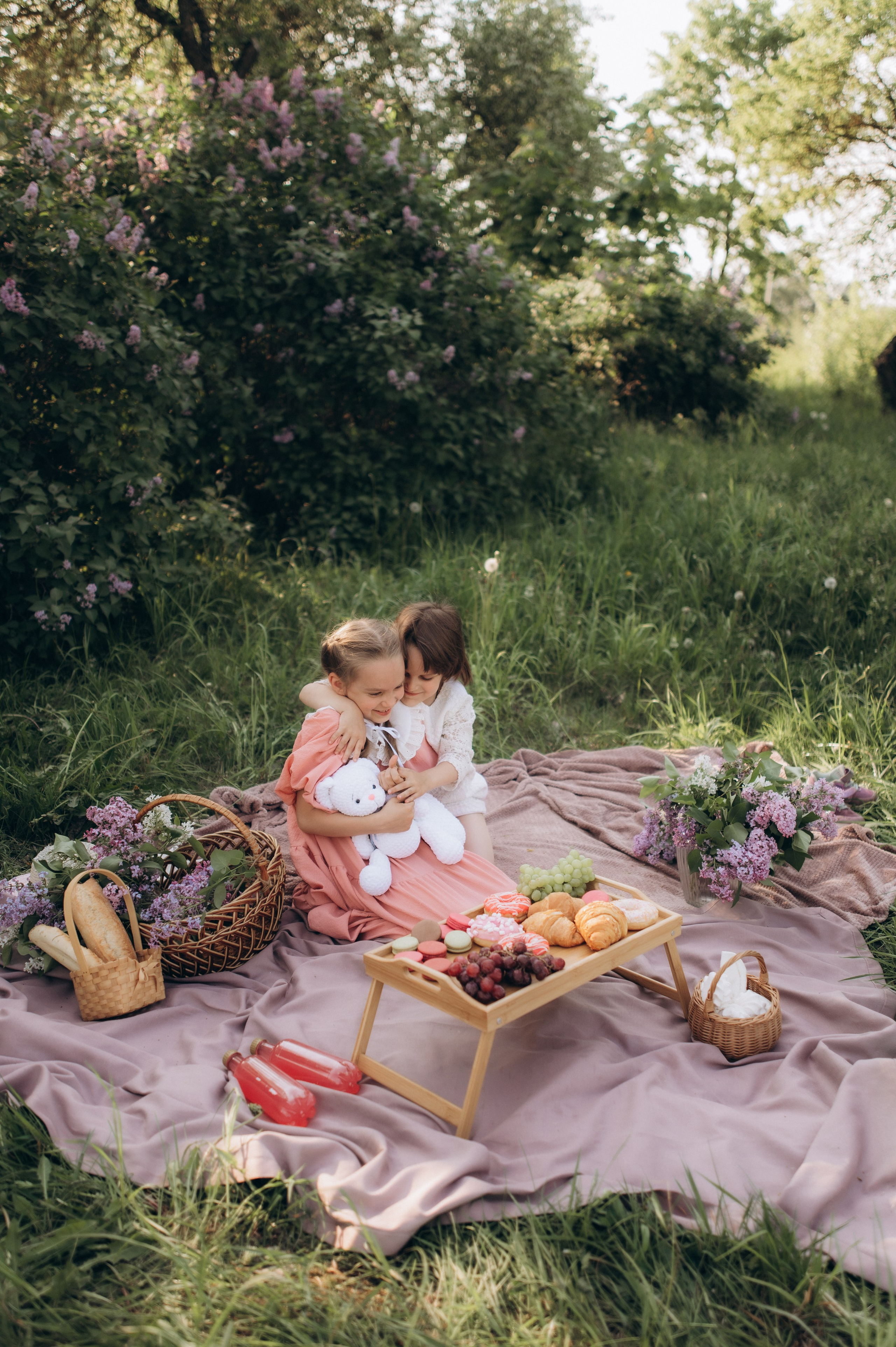 Фото-проект в сирени. Семейный фотограф в Санкт-Петербурге Александра Милованова