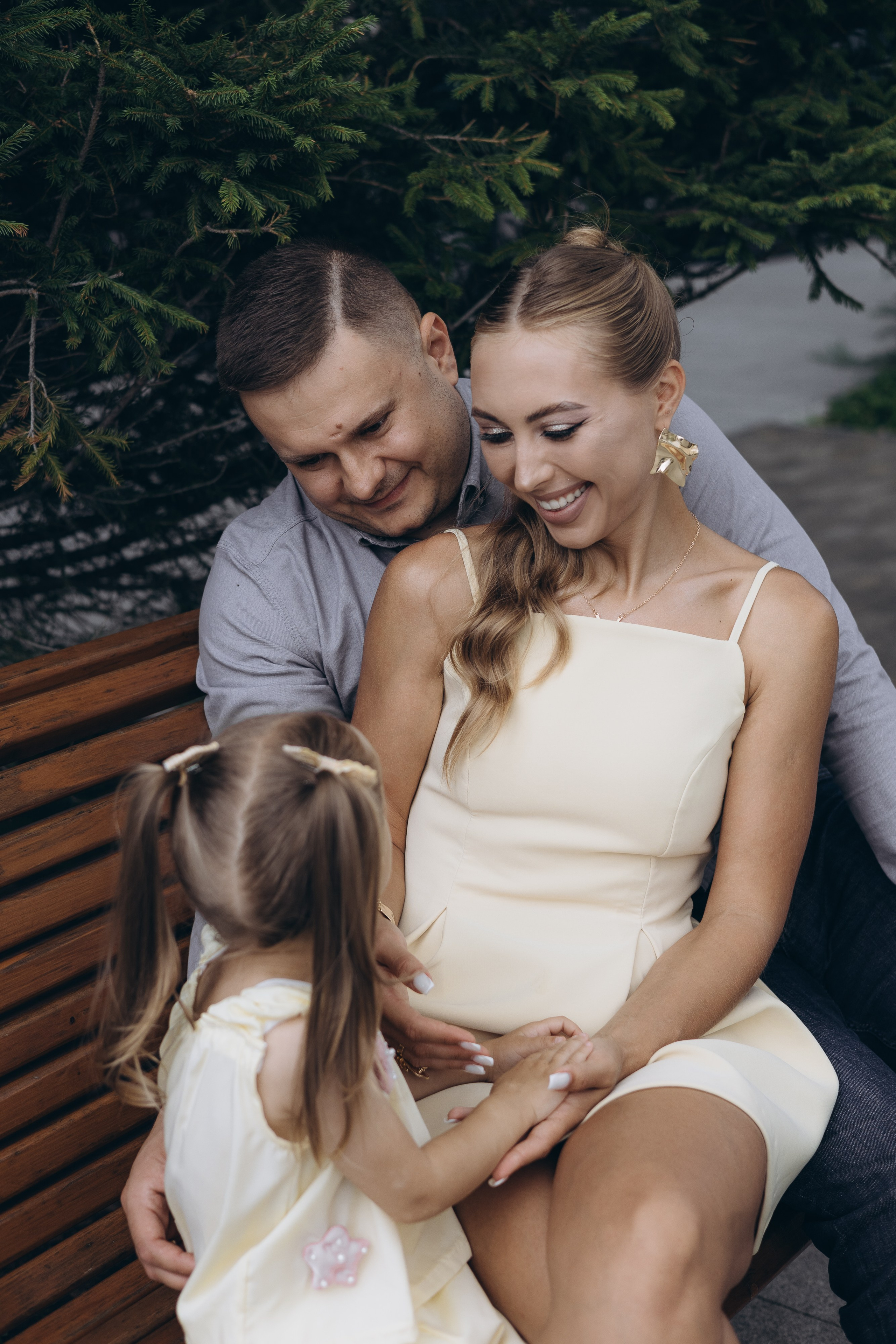 Кристина, Сергей и Лера. Свадебный и семейный фотограф в Новосибирске Дарья Кель