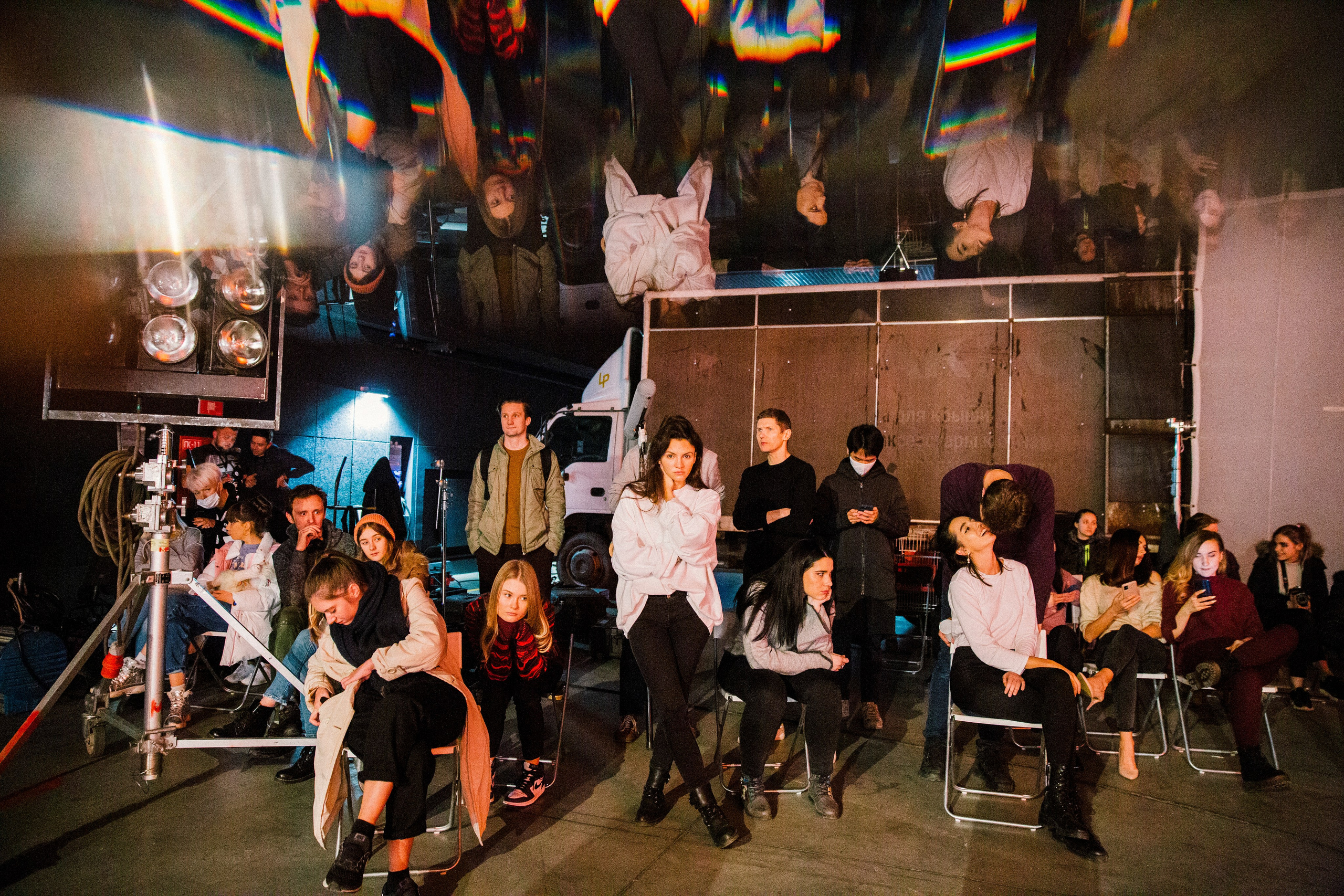 ФК Би-2 & Лиза Громова Мосфильм. Ольга Пилант. АРТ, бэкстейдж, свадебная и семейная фотография, городской портрет, интерьерная фотография
