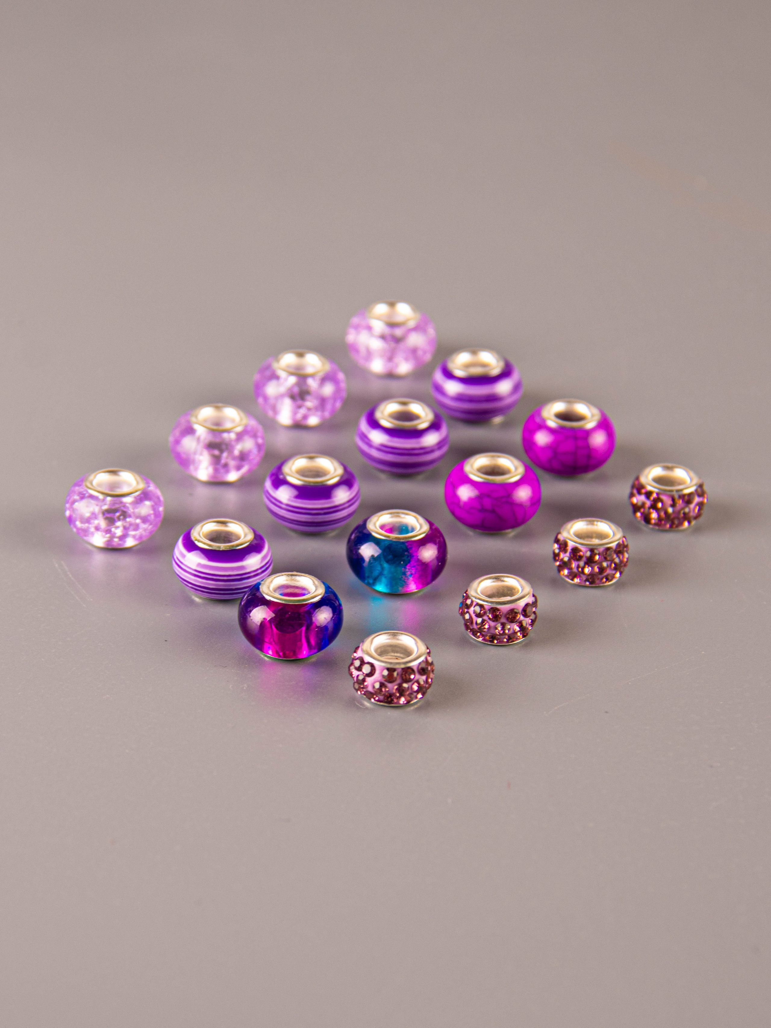 Набор по созданию браслетов (фиолетовый). «Матрица»