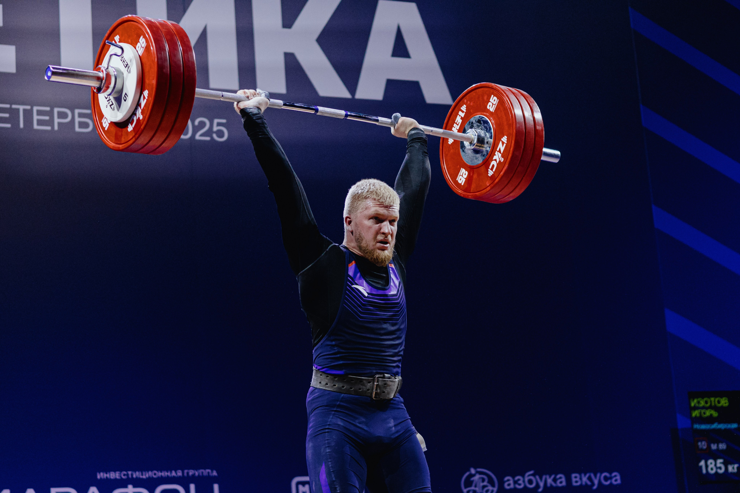 Чемпионат России по тяжелой атлетике 2025. Фотограф в Москве и Санкт-Петербурге Дарина