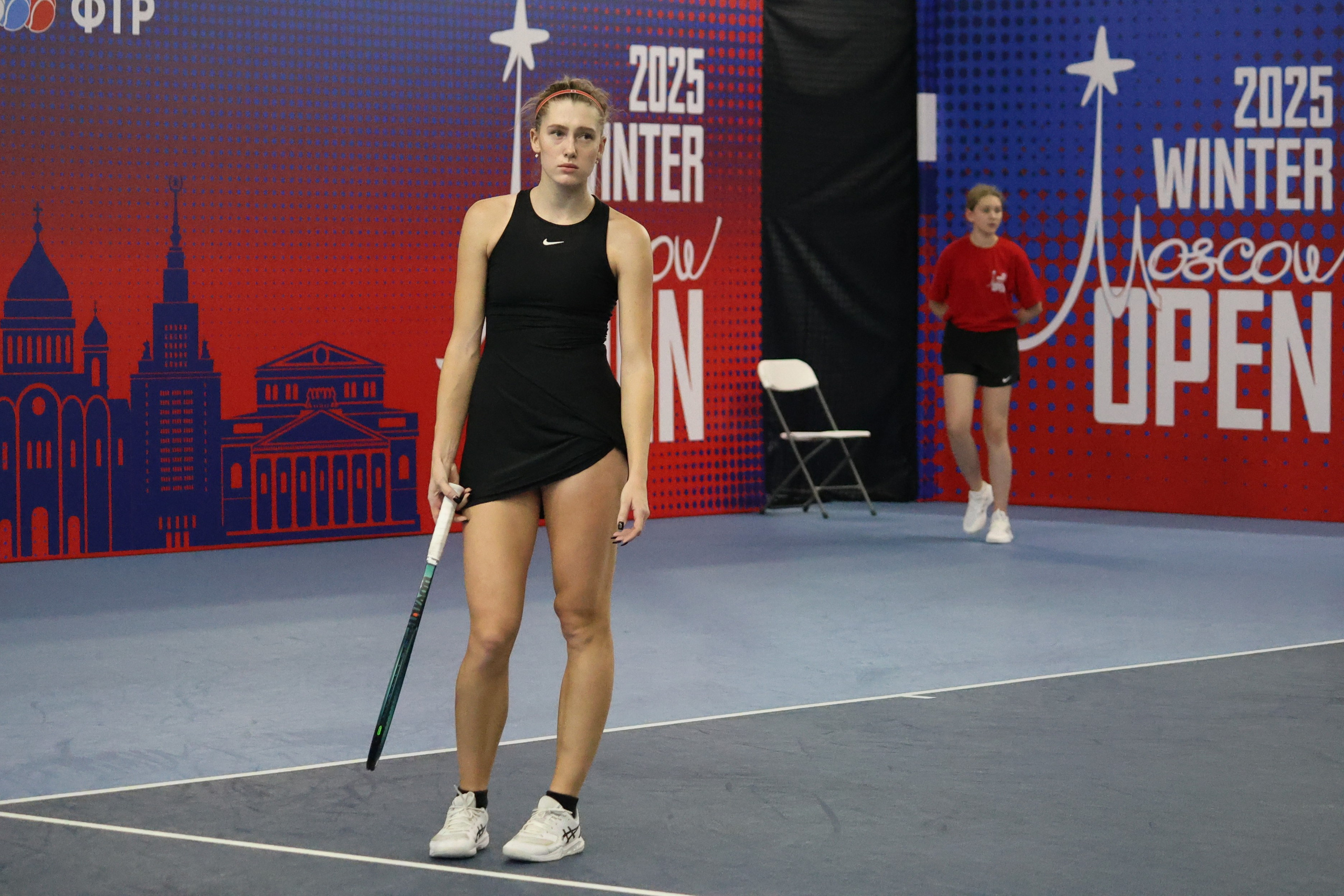Открытый зимний кубок по теннису Winter Moscow Open 2025. Репортажный фотограф, спортивный фотограф в Москве и области