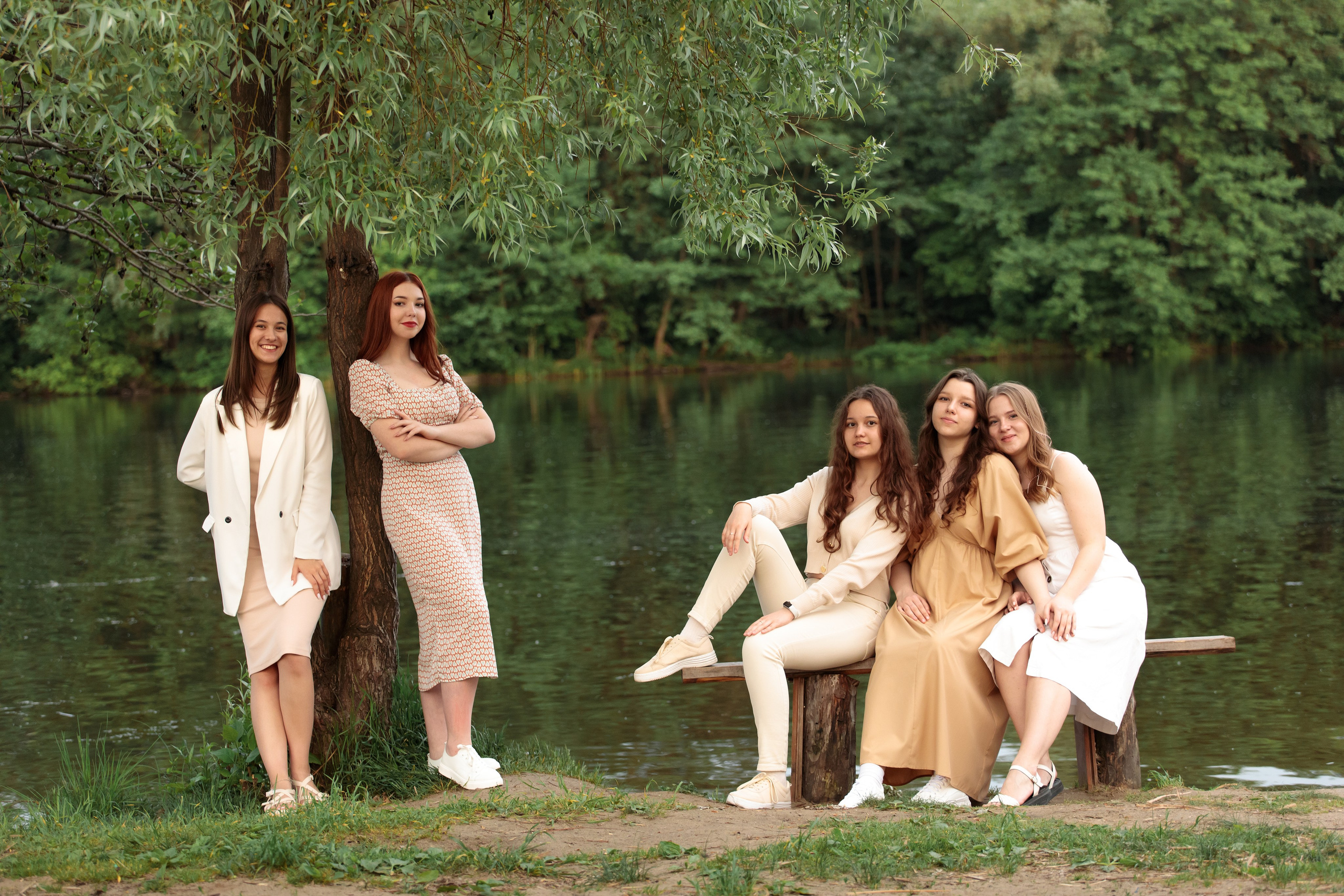 Фотосессия школьников в парке. Выпускные альбомы Евгении Виноградовой г. Липецк