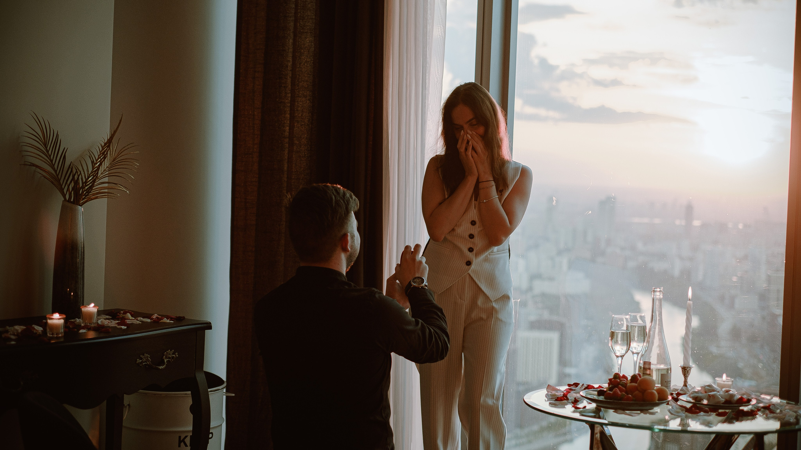 Мария & Роман (предложение руки и сердца). Фотограф Мария Хлебникова Санкт-Петербург Москва