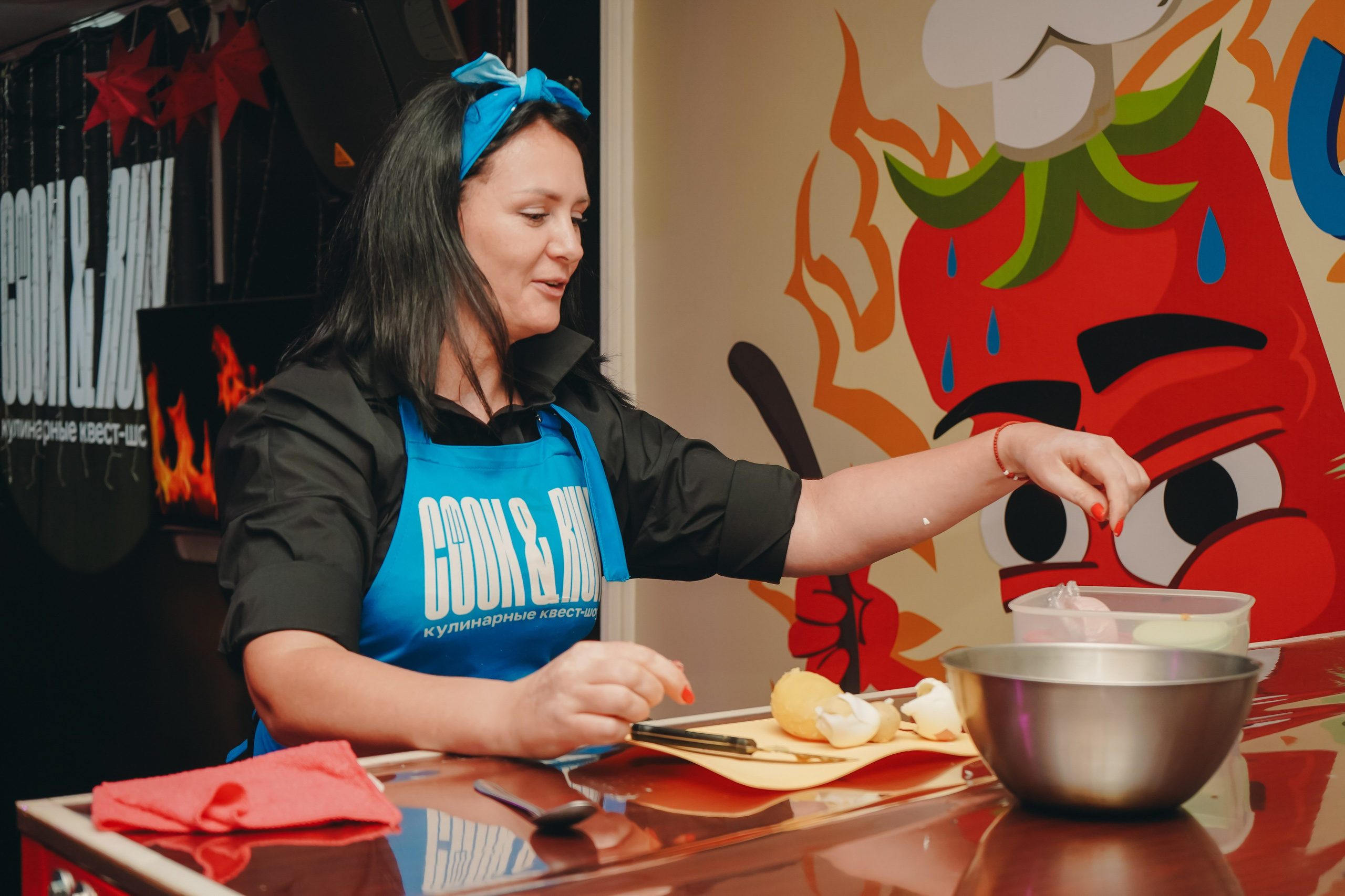 Репортаж'' шоу кухня ''. Главная