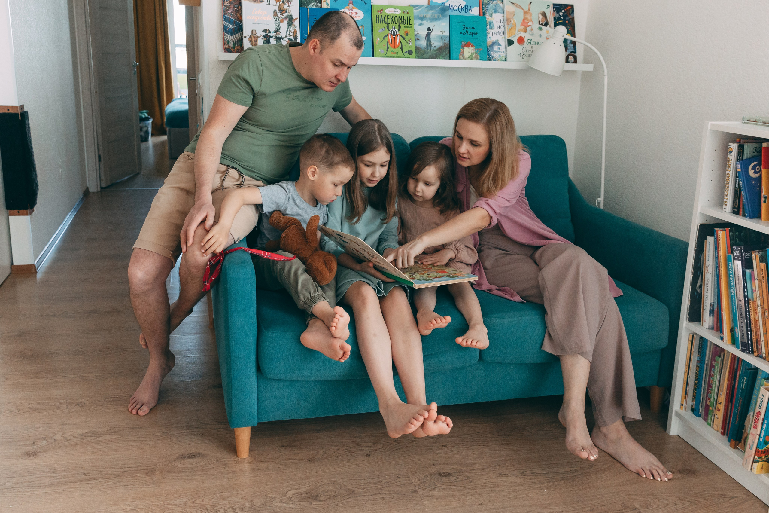 Дома у Вали. Семейный фотограф в Санкт-Петербурге Алиса Мохова
