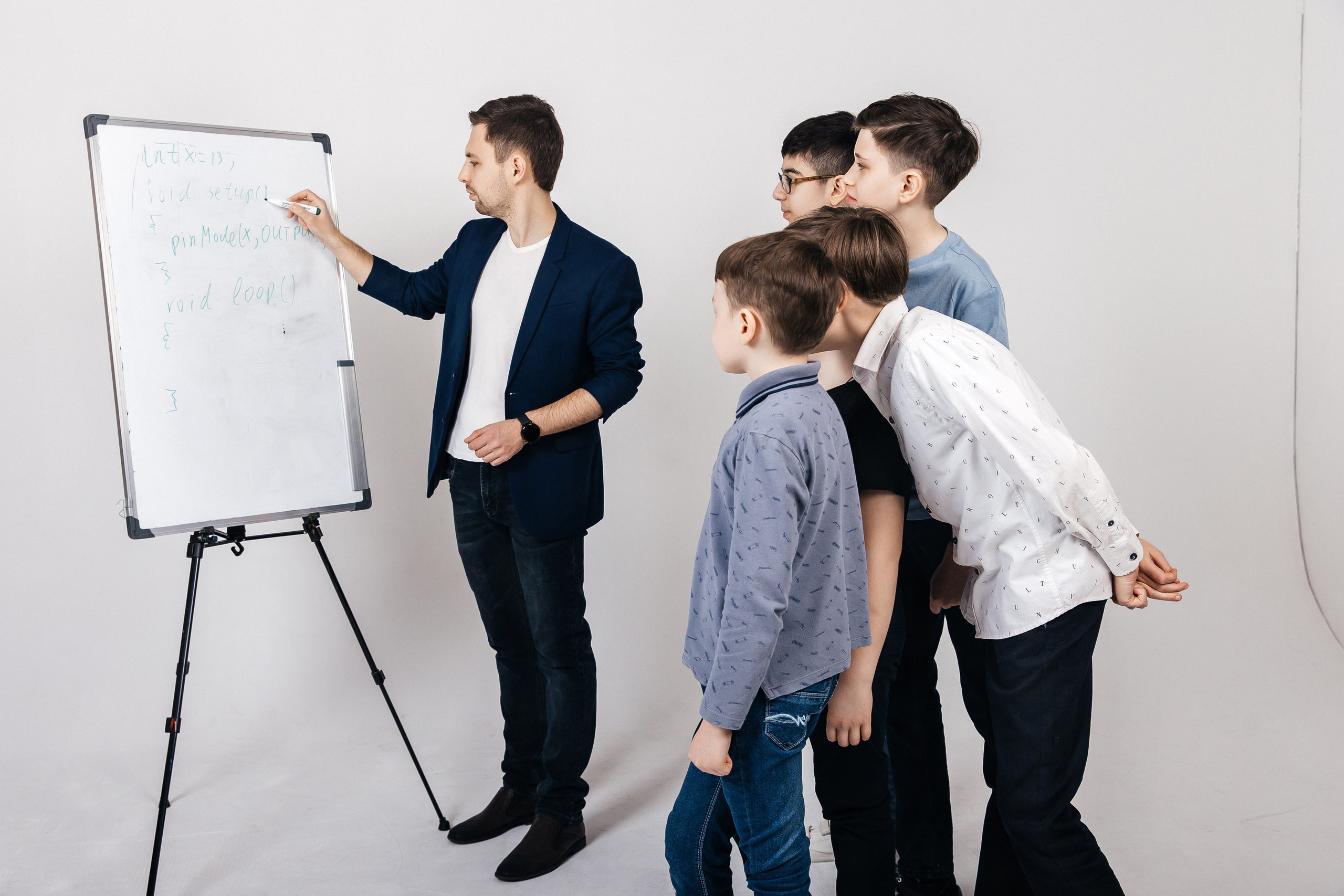 Школа роботехники. Фотограф Елена Краснопевцева