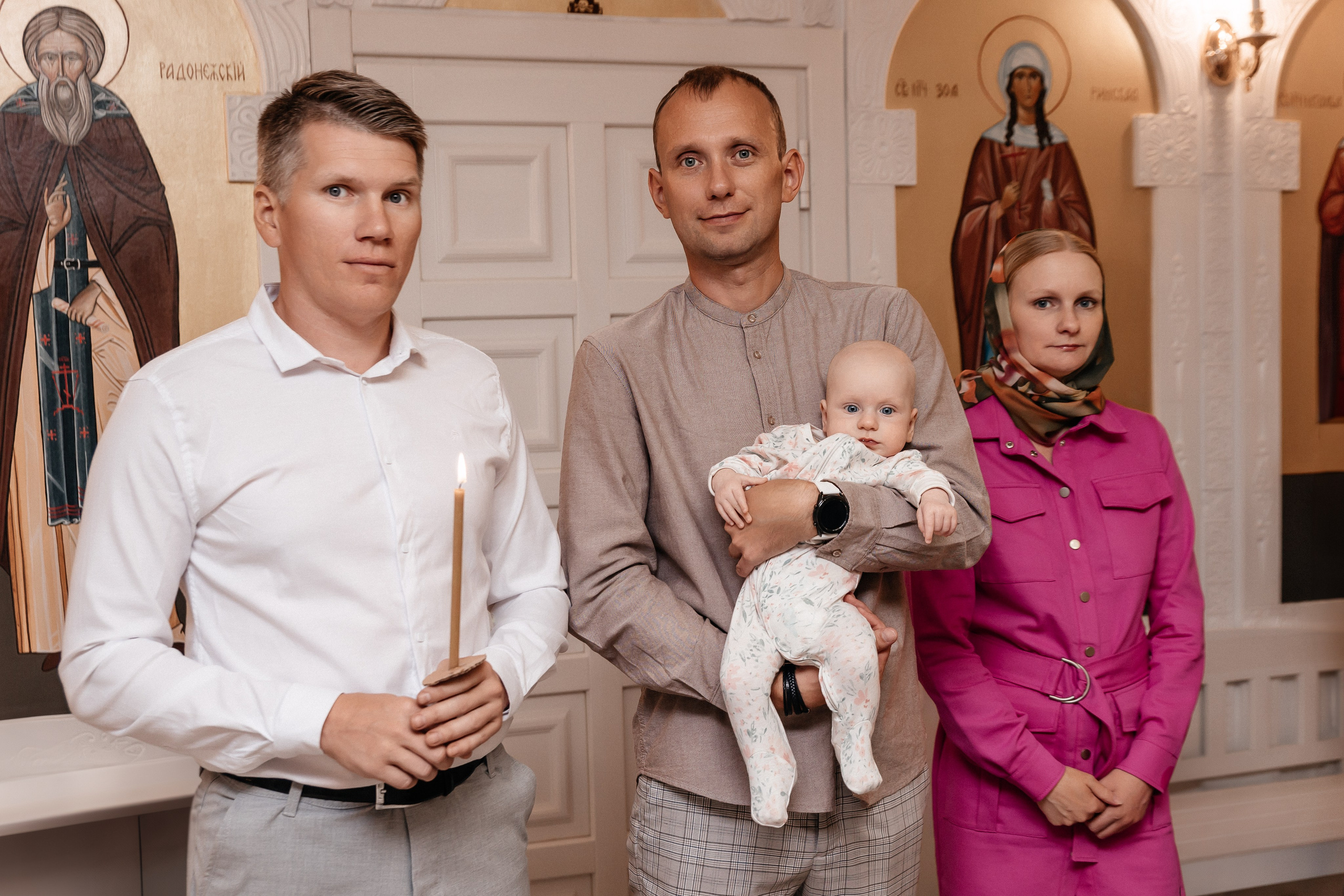 Крещение Варвары. Семейный фотограф Минск Усова Ольга