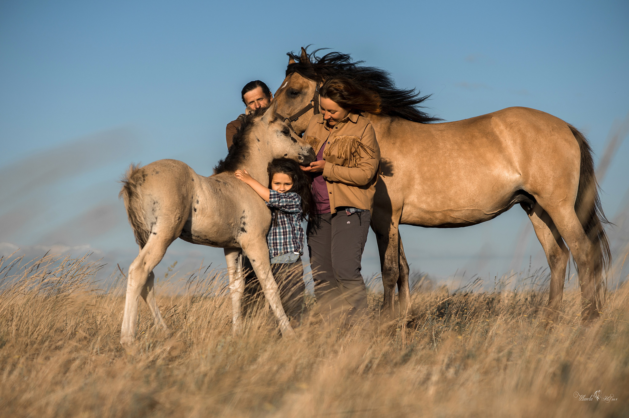 Семья Василия и Натальи. Конный фотограф в Саратове Юлия Иванова