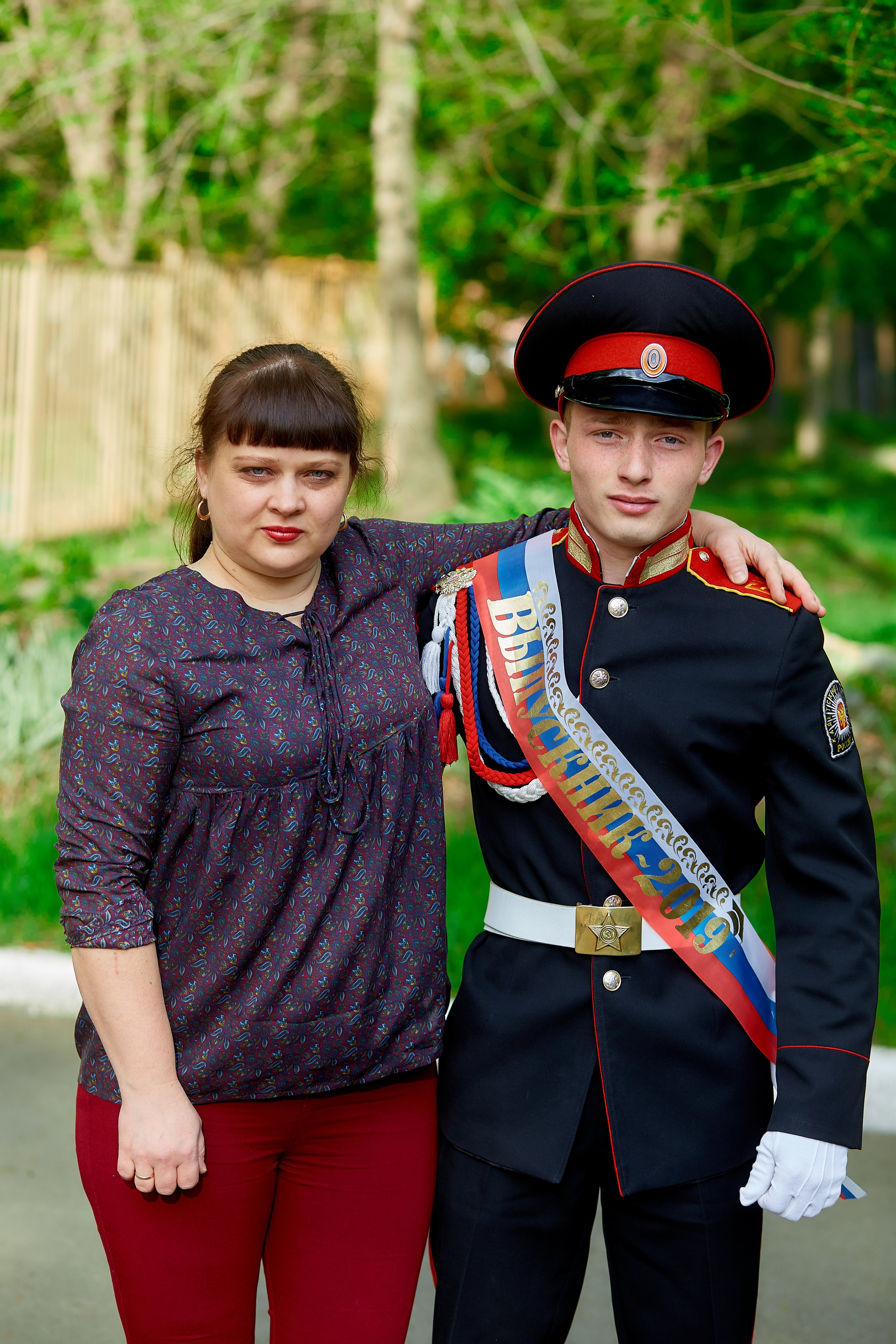 Кадеты последний звонок. Фотограф Вячеслав Фарунин