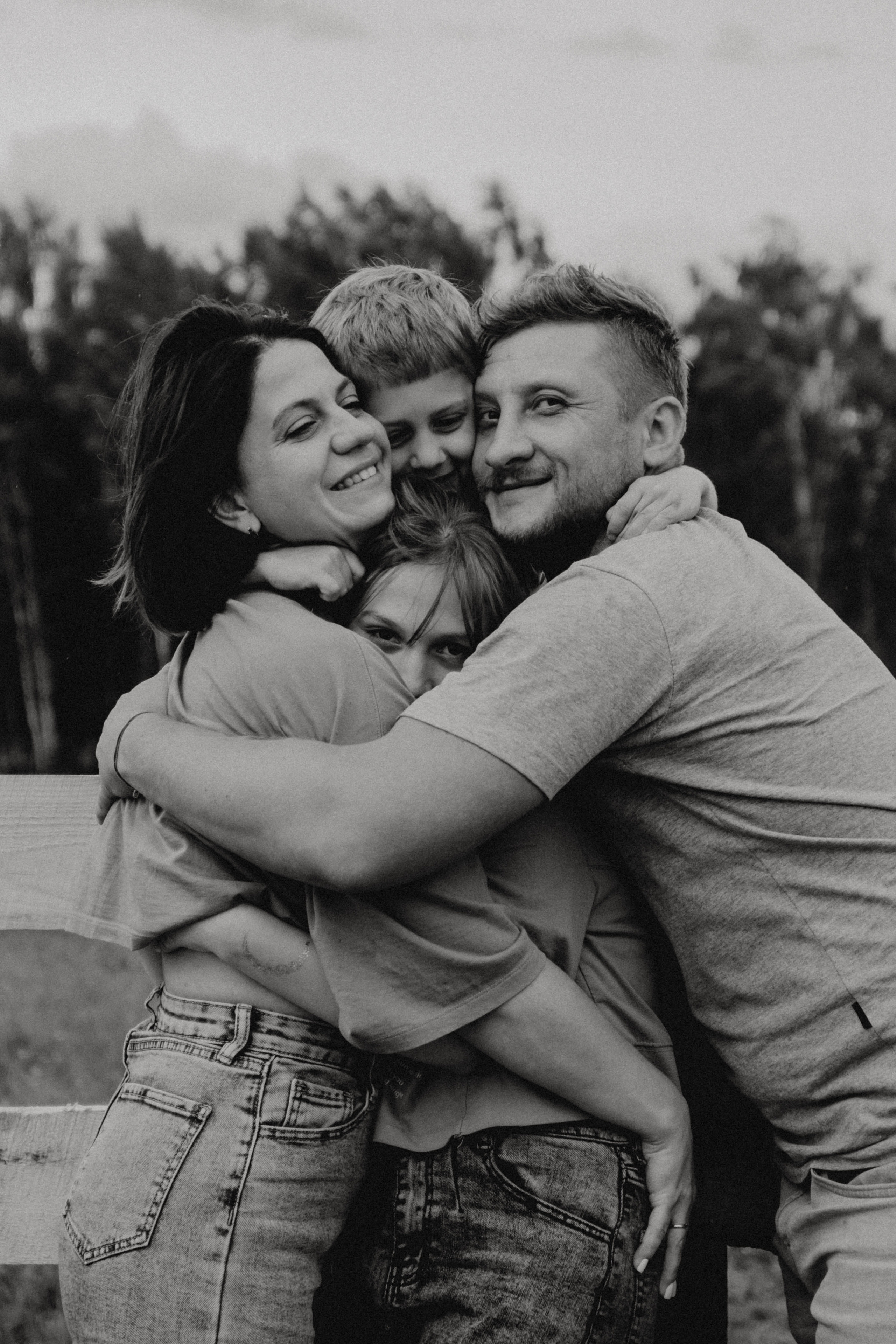 Тома, Толя, Ева и Марк. Свадебный фотограф Оля Григунова