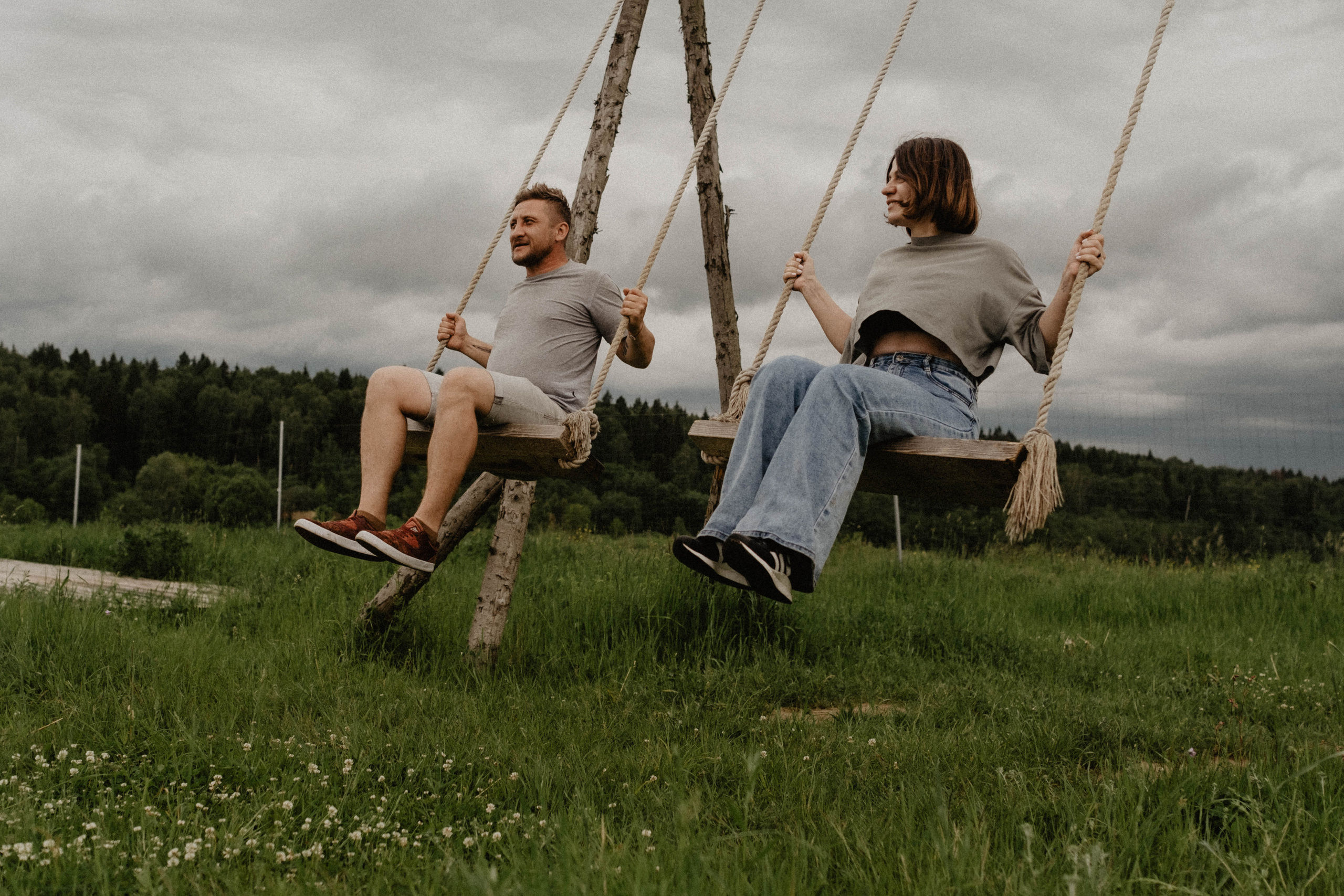 Тома, Толя, Ева и Марк. Свадебный фотограф Оля Григунова